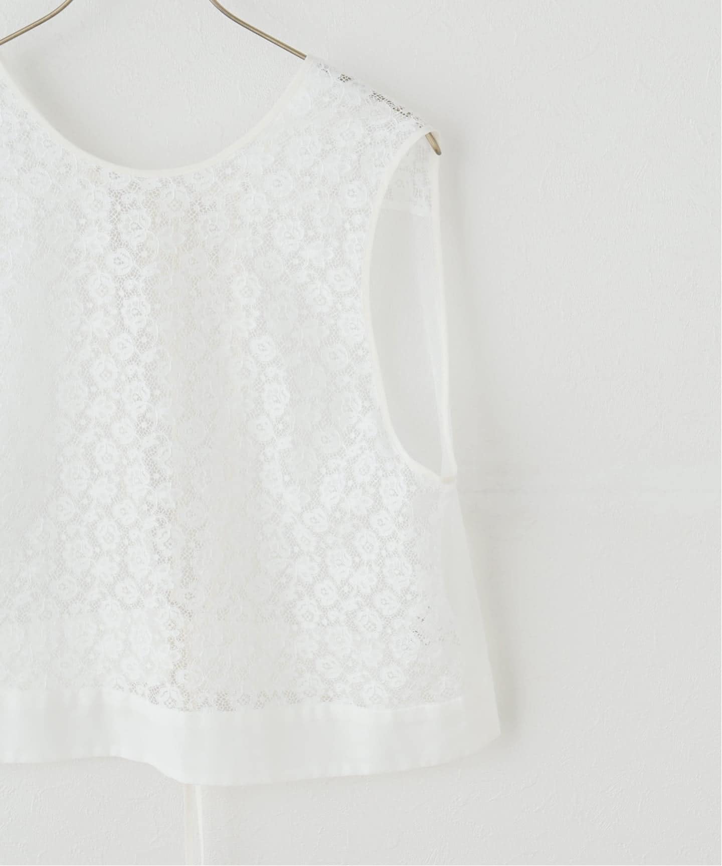 Heriter/エリテ Valenciennes lace BL ブラウス H1-26-3001（シャツ