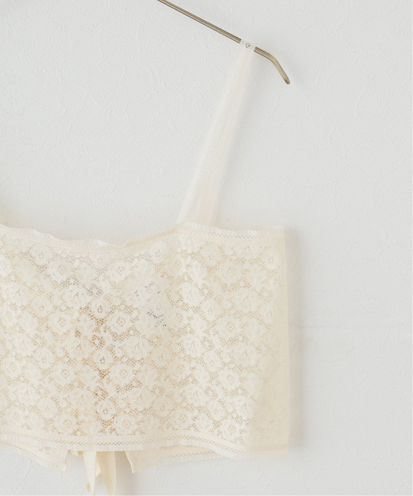 Heriter/エリテ Valenciennes lace camisole キャミソール H1-26-3002