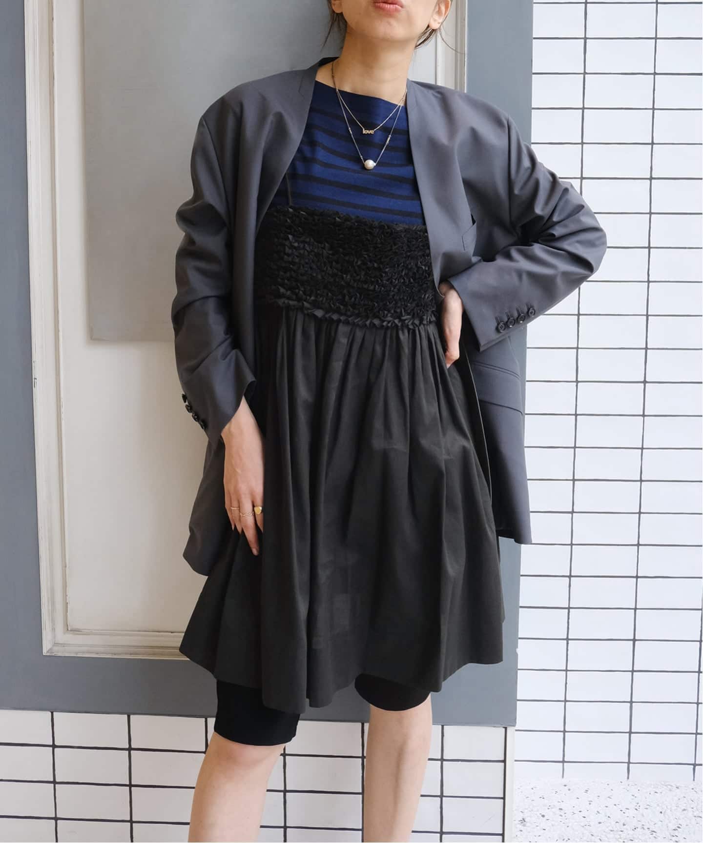 Maison IENA 別注 Nell/ネル フリルキャミソール 261-30275（シャツ