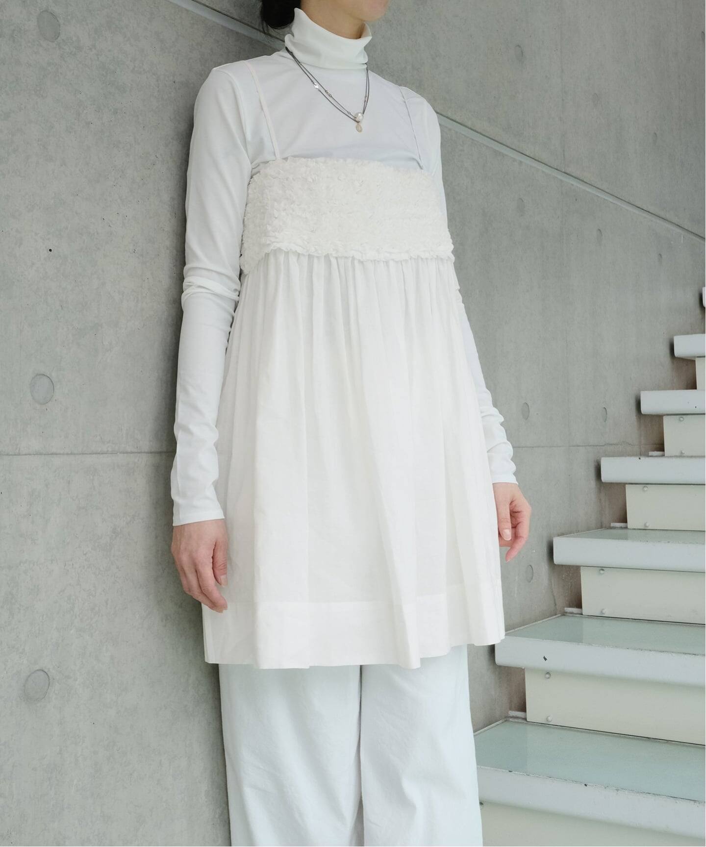 Maison IENA 別注 Nell/ネル フリルキャミソール 261-30275（シャツ