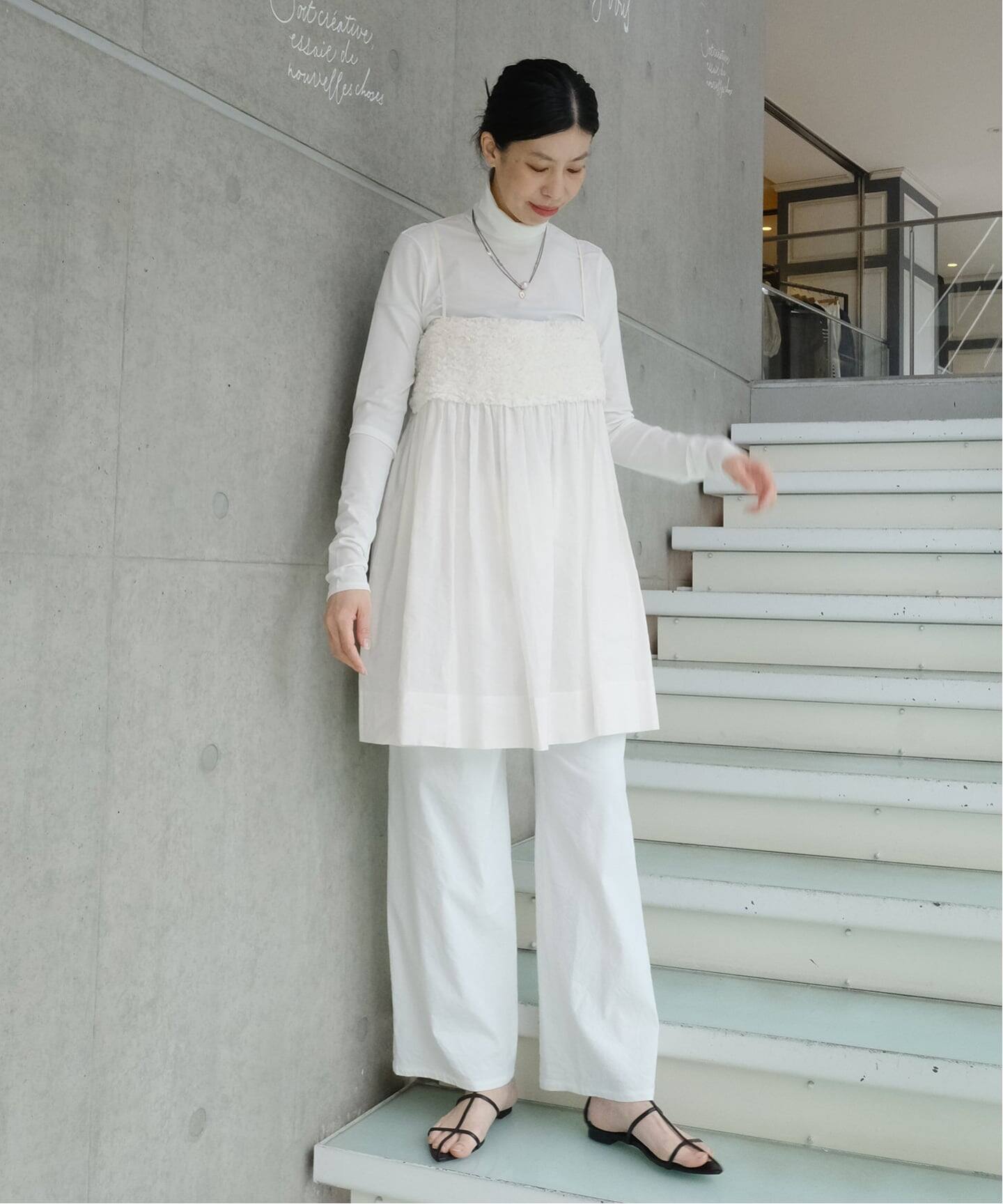 Maison IENA 別注 Nell/ネル フリルキャミソール 261-30275（シャツ