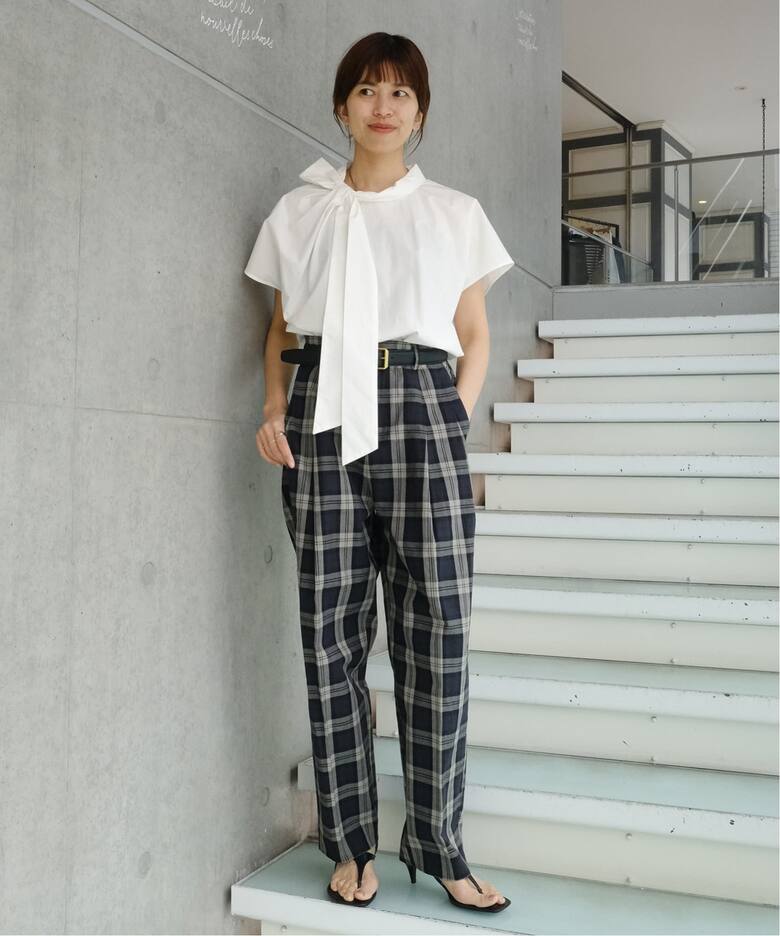 Maison IENA 別注 Nell/ネル ボウタイブラウス 261-30282（シャツ 