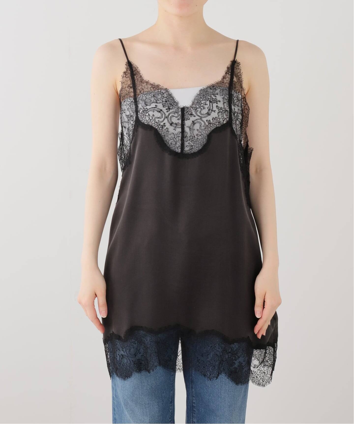 Raspail/ラスパイユ Lace Swithed Camisole キャミソール RB-278