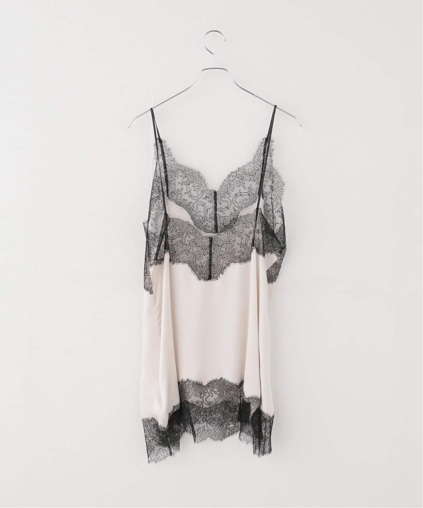 Maison IENA 別注 Raspail/ラスパイユ Lace Swithed Camisole