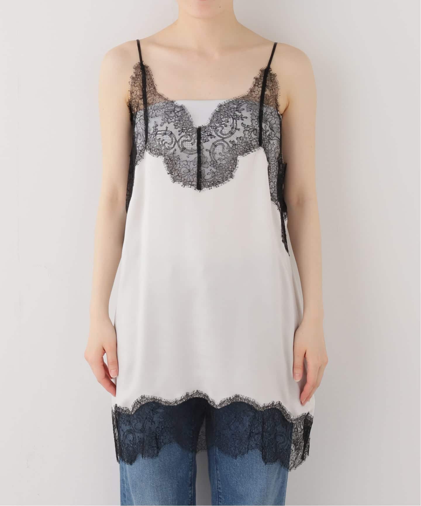 Raspail/ラスパイユ LACE CAMISOLE キャミソール Maison IENA 別注 Raspail/ラスパイユ Lace Swithed Camisole