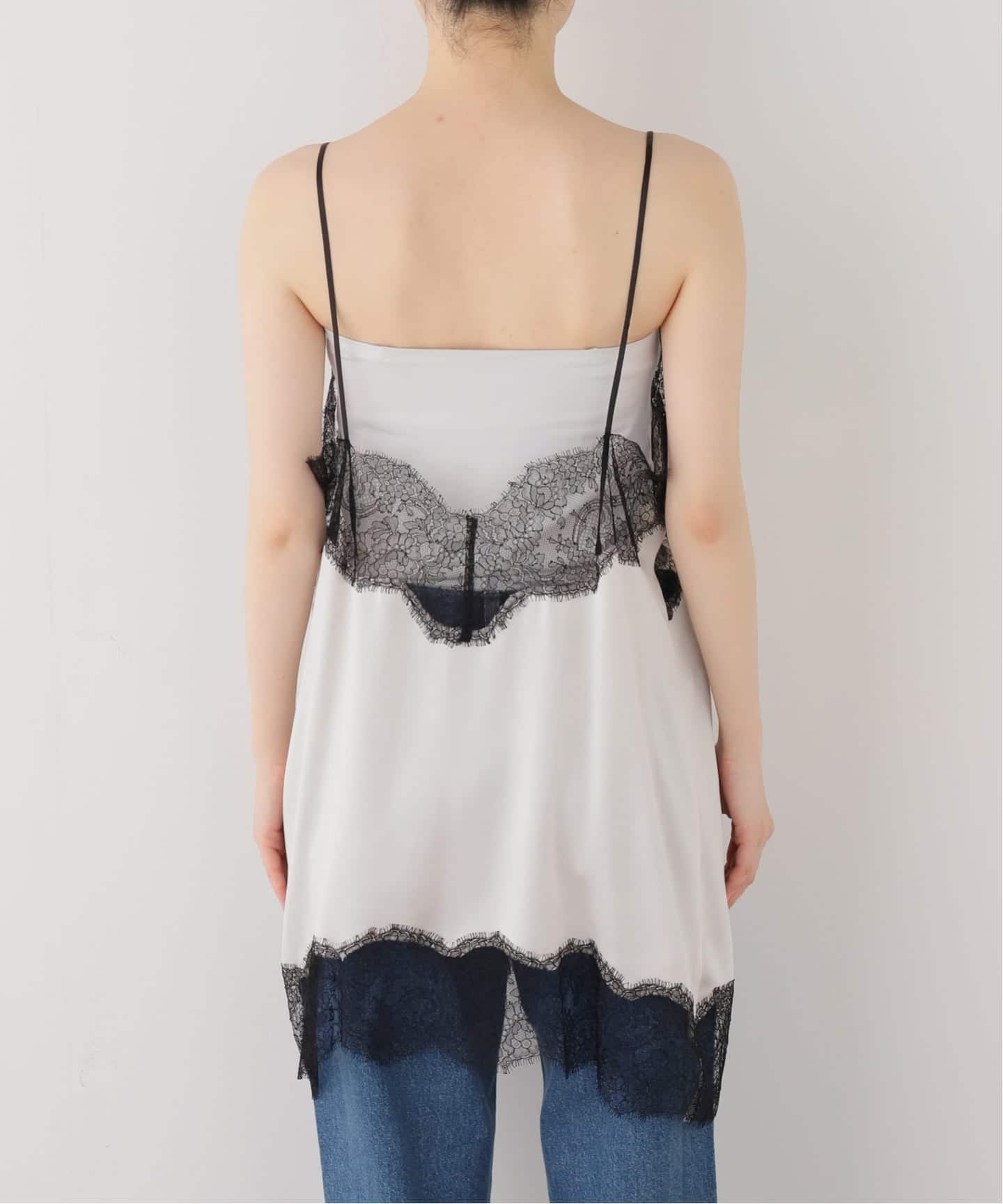 Maison IENA 別注 Raspail/ラスパイユ Lace Swithed Camisole