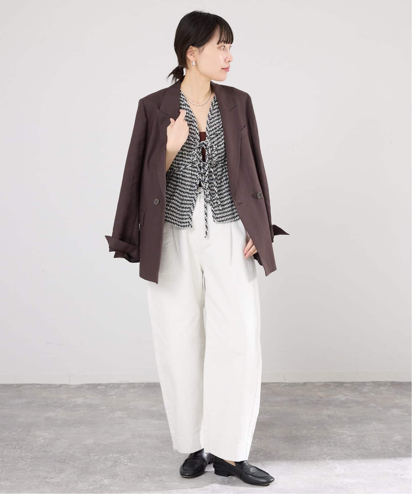 WEB限定/追加予約》PALIT/パリット JULIA BLOUSE ブラウス 61OT23