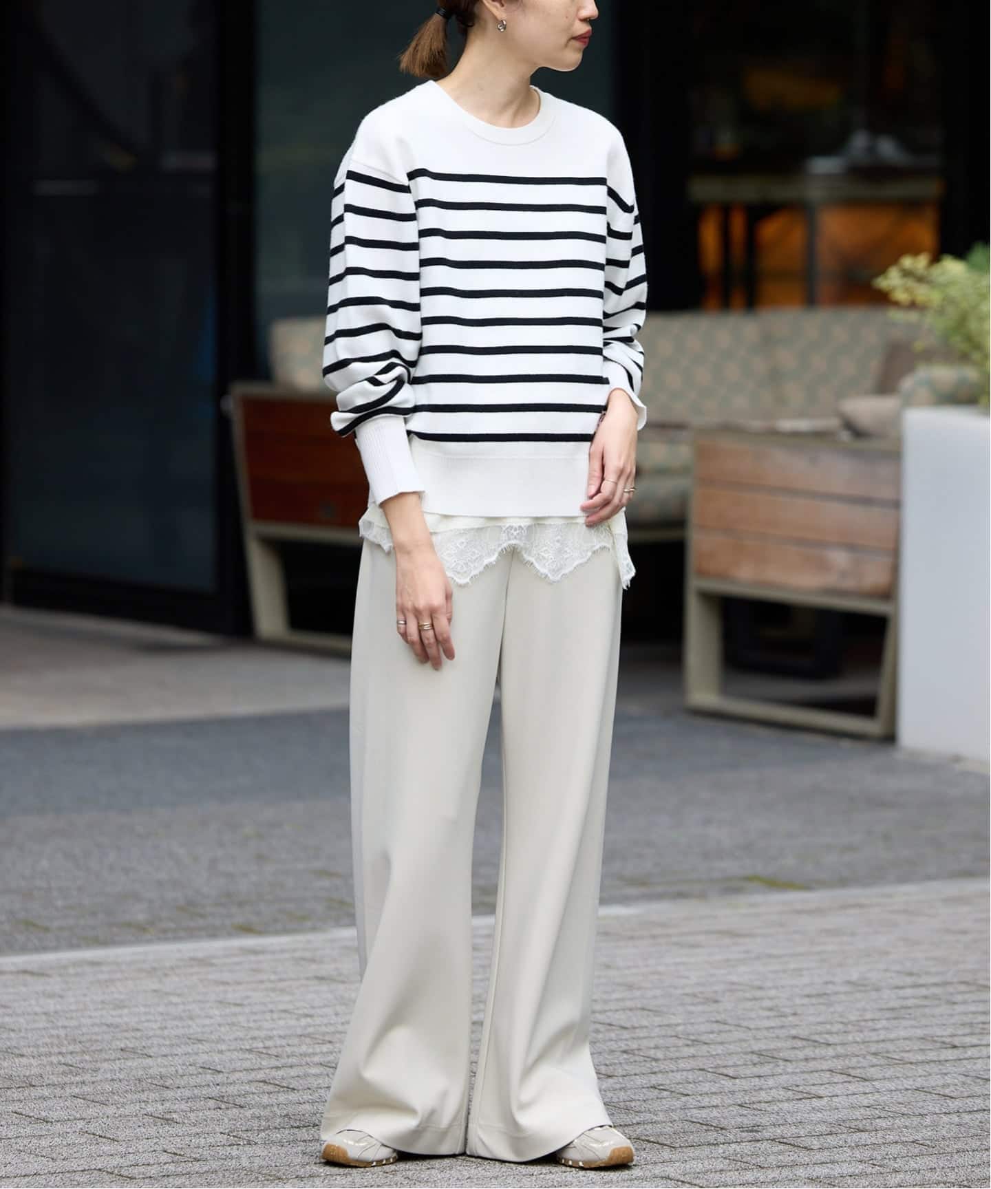 SLOBE IENA サテンレースキャミソール 追加予約》サテンレースキャミソール（キャミソール）｜SLOBE IENA