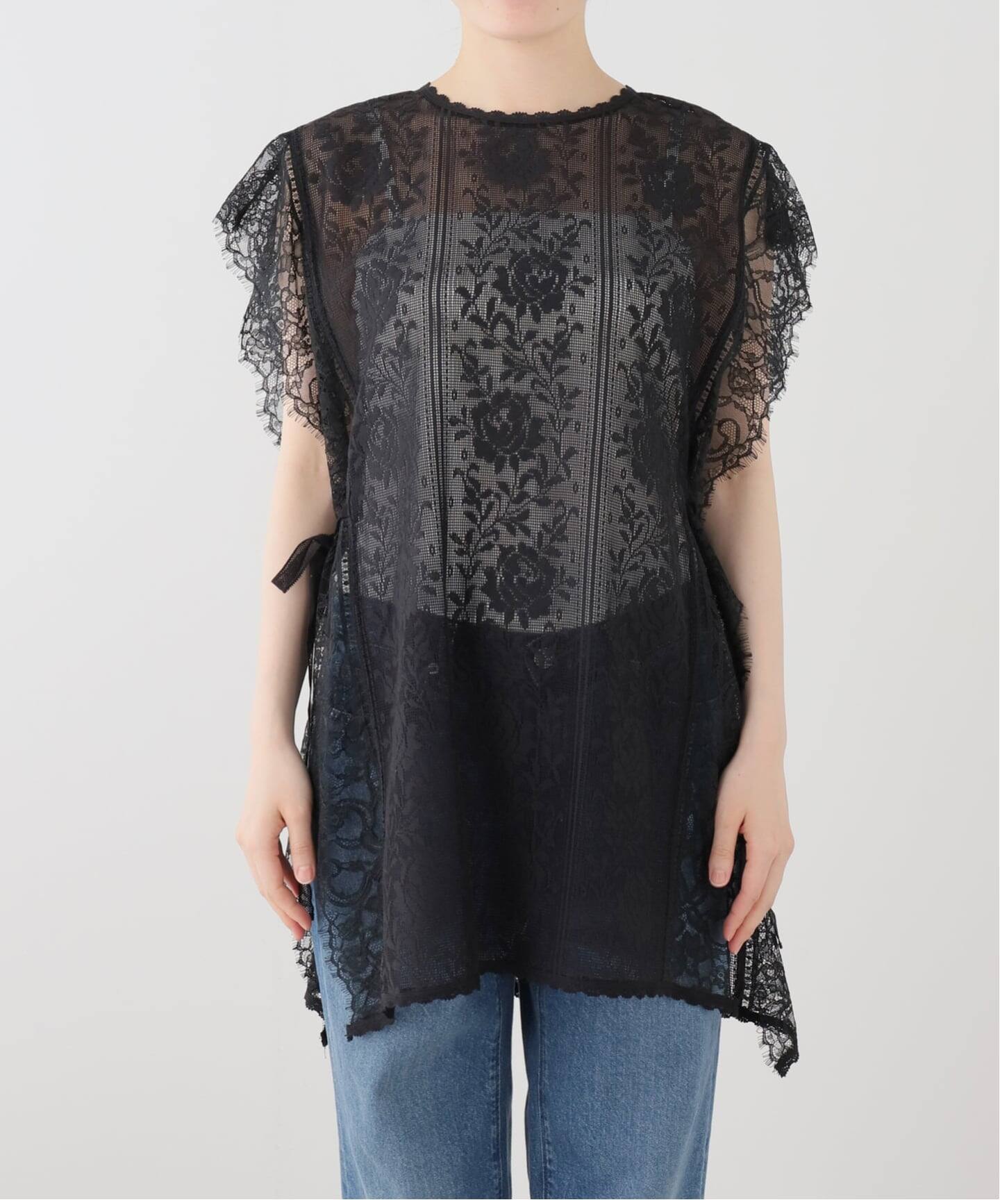 Lace layered チュニックブラウス（シャツ／ブラウス）｜SLOBE IENA 