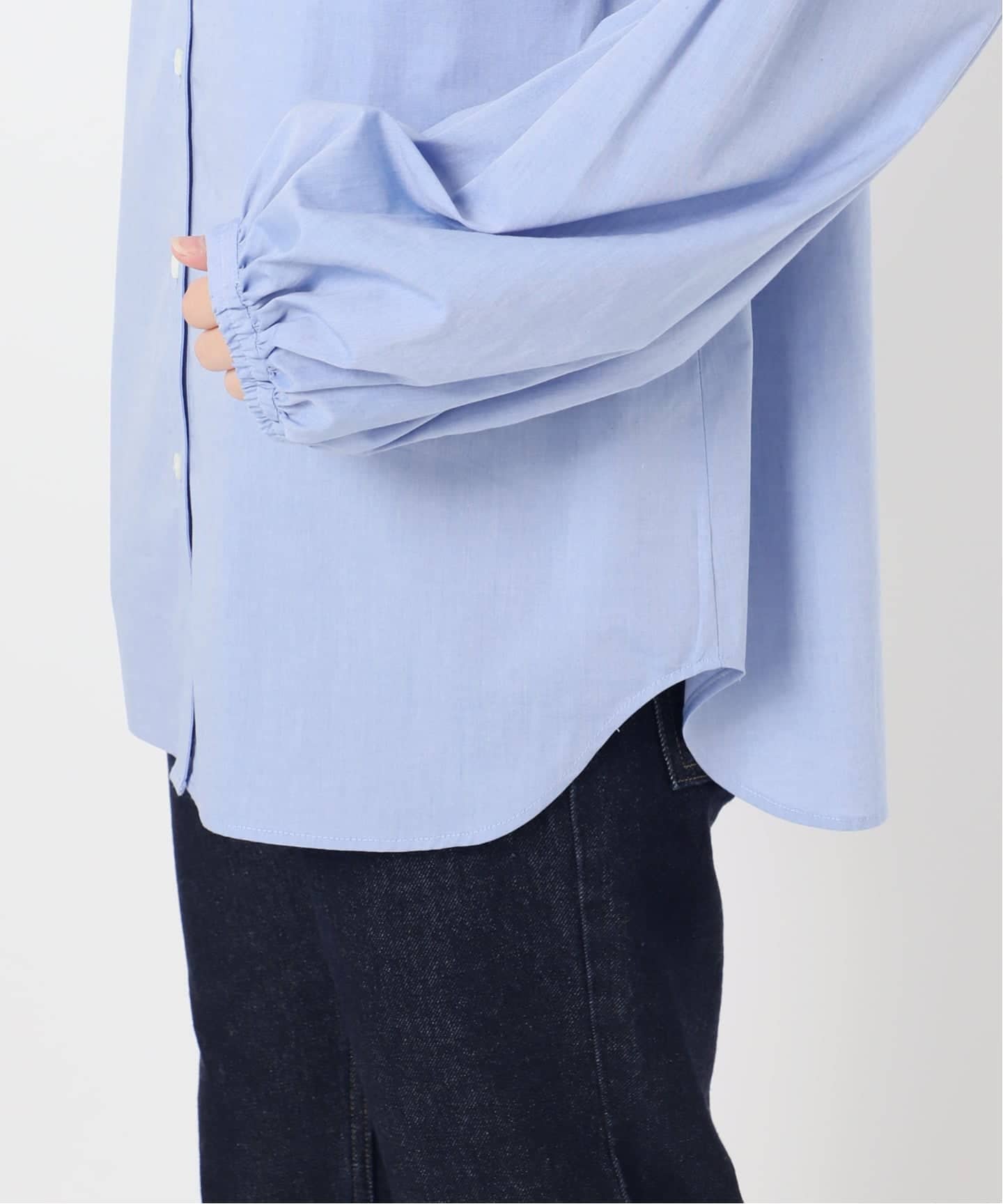 WEB限定/追加2予約》ピンタックバルーンスリーブブラウス（シャツ