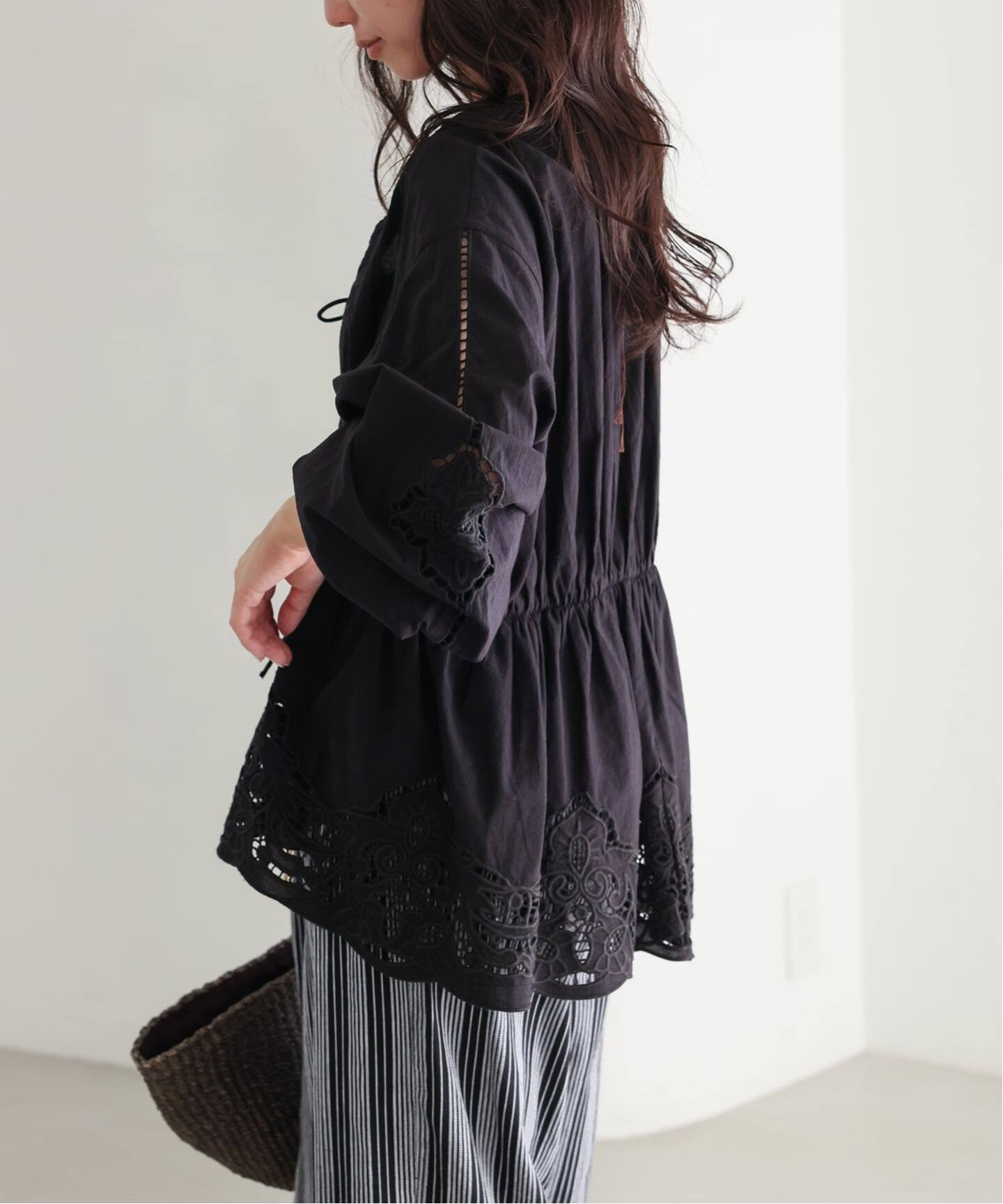 India刺繍カーデブラウス（シャツ／ブラウス）｜SLOBE IENA（スローブ