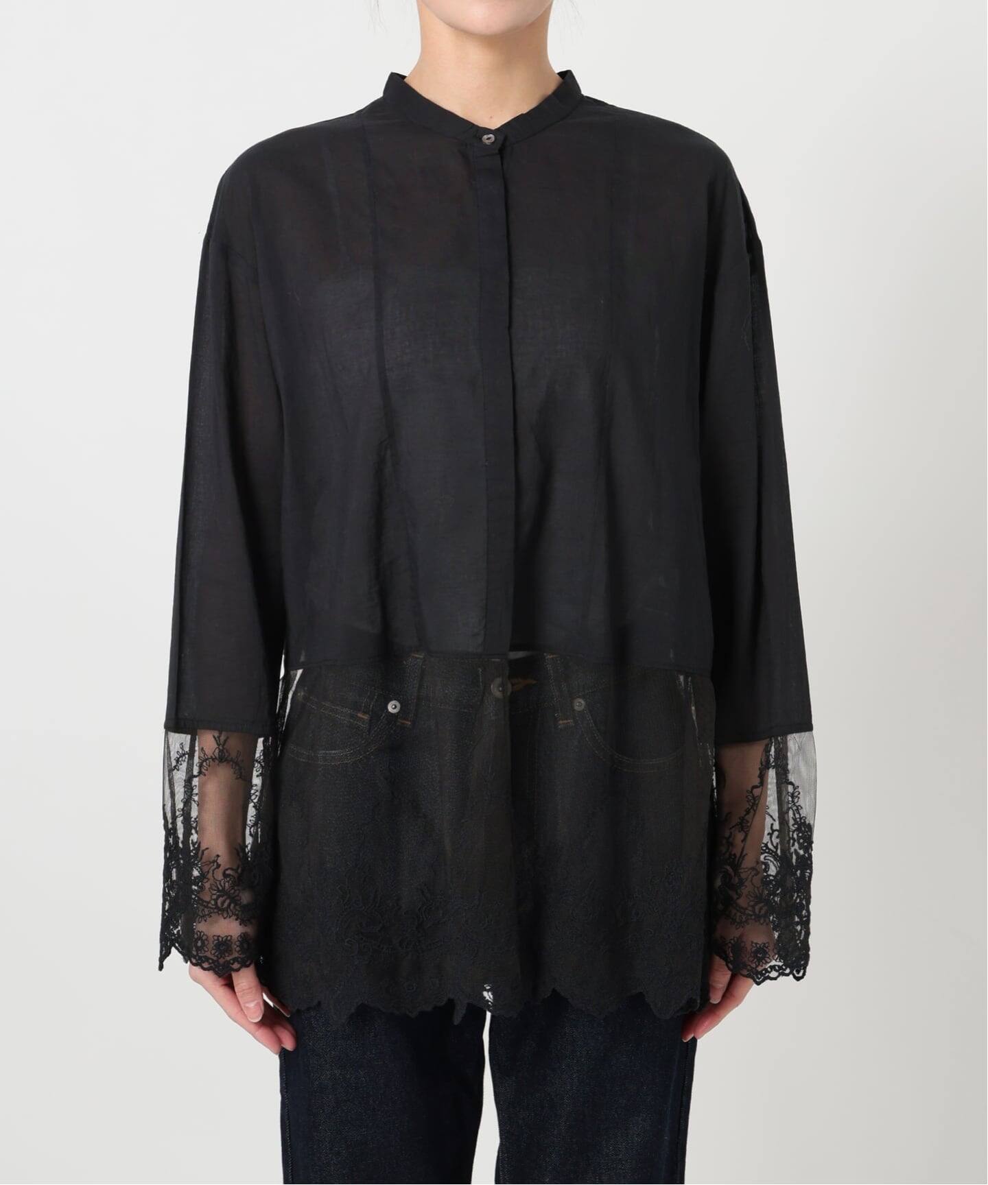 SLOBE IENA スローブイエナ　チュール刺繍ブラウス SLOBE IENA（スローブイエナ） ブラウス シャツ 「WEB限定/追加