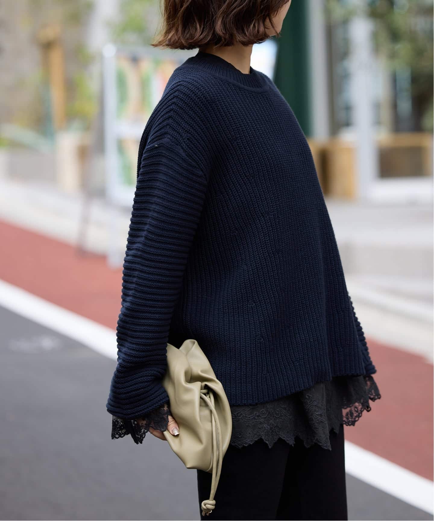 WEB限定/追加予約》チュールレースブラウス（シャツ／ブラウス