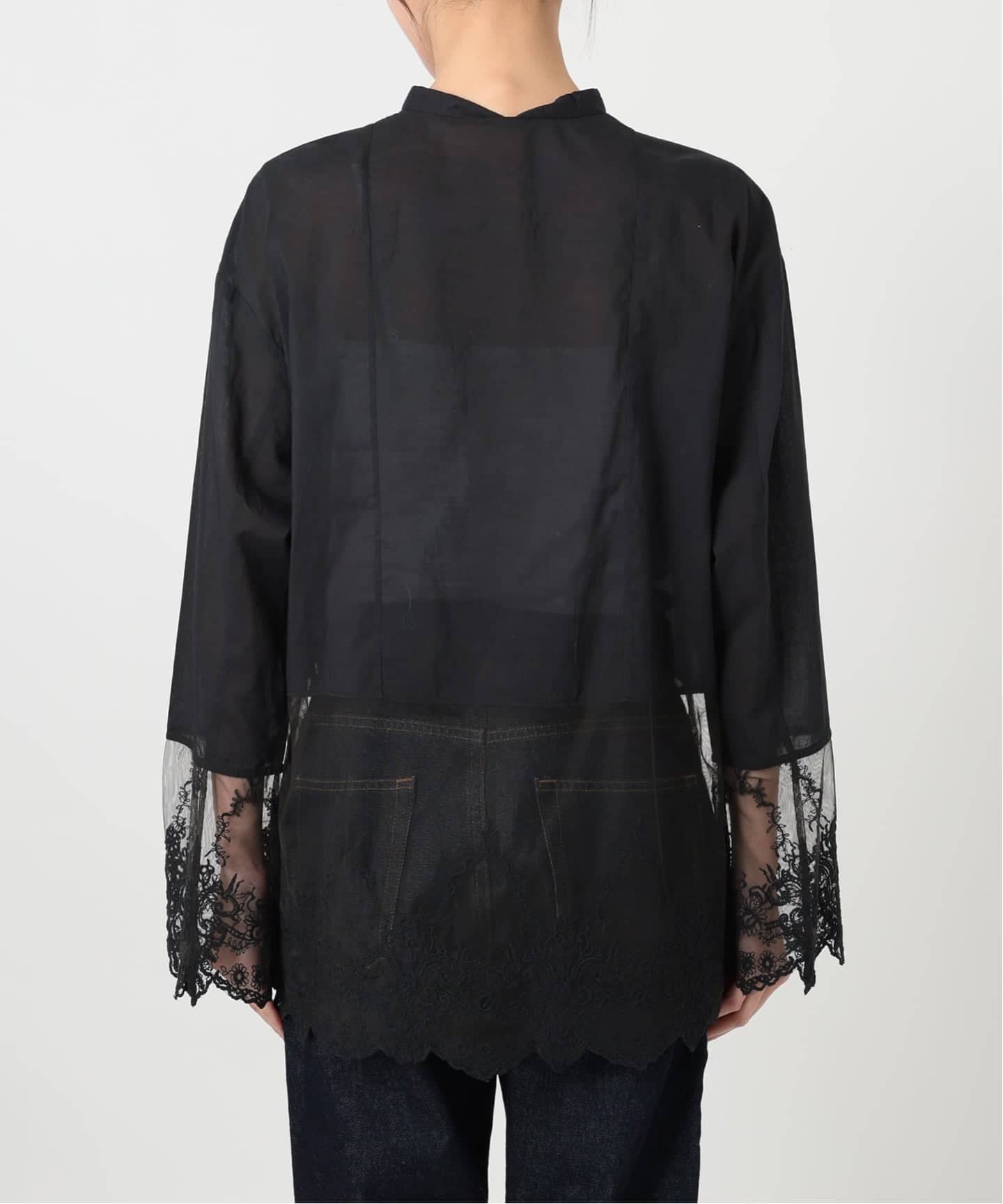 WEB限定/追加予約》チュールレースブラウス（シャツ／ブラウス