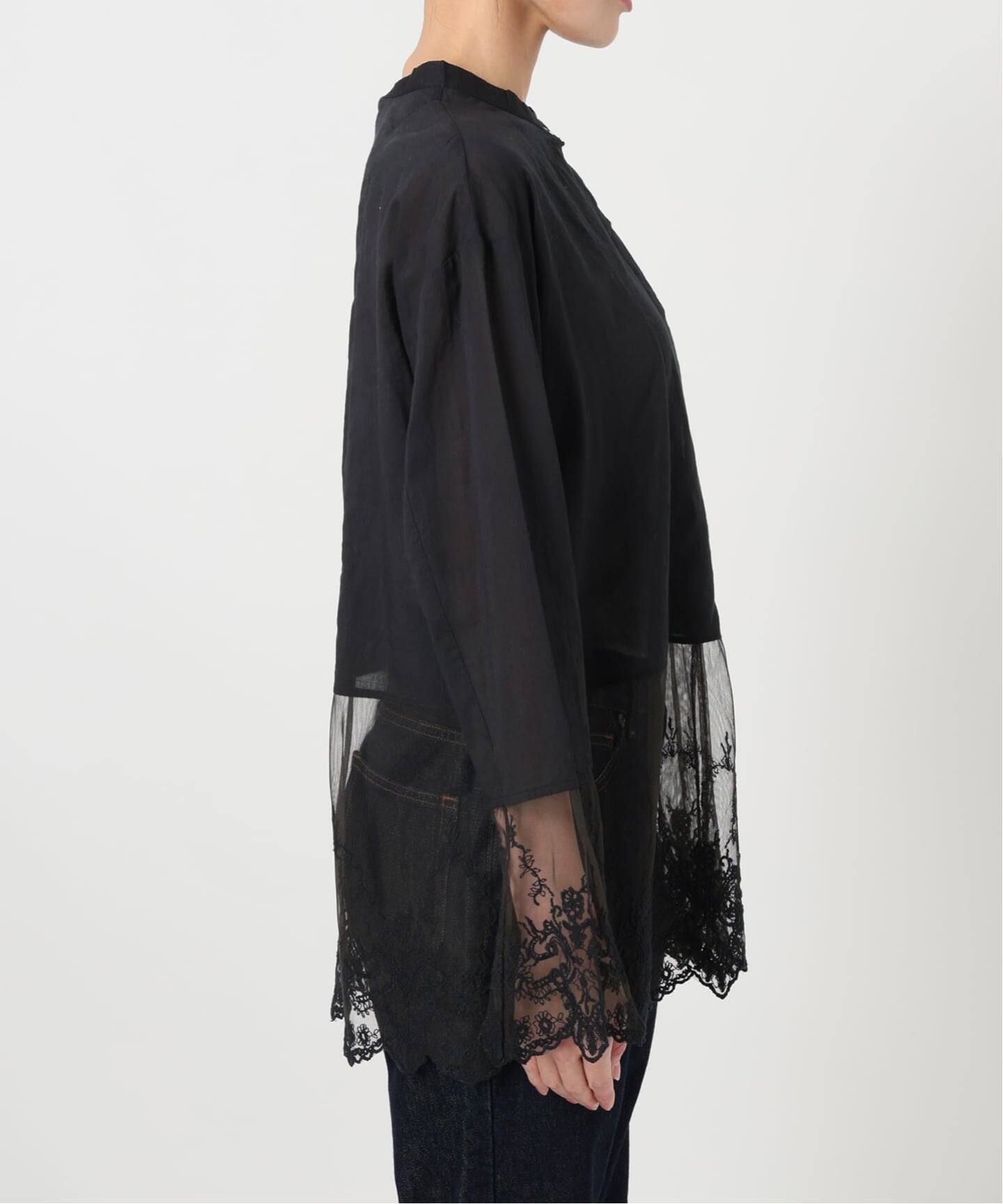 WEB限定/追加予約》チュールレースブラウス（シャツ／ブラウス