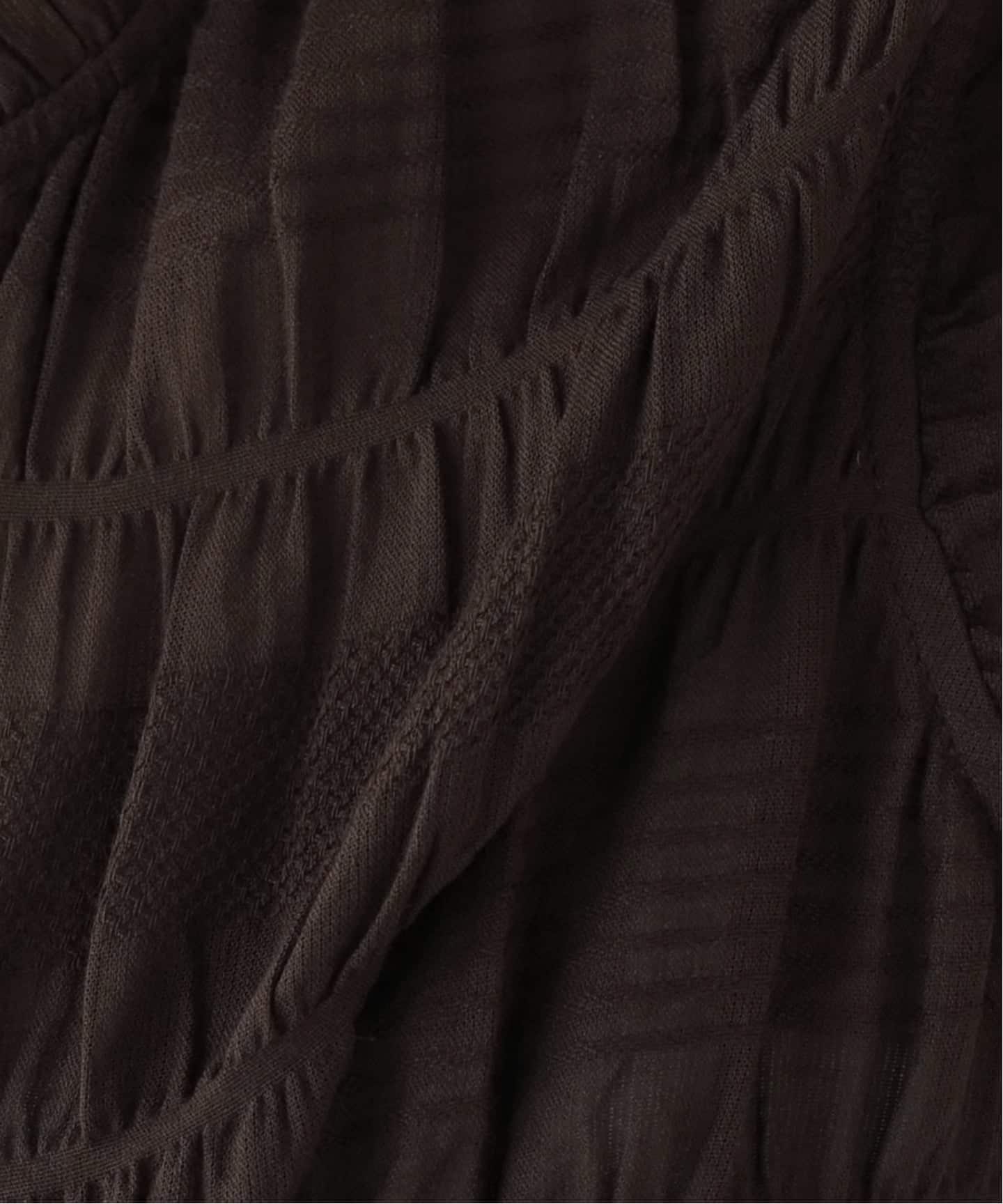 IENA 【NORMMENT/ノーメント】 コットンシルクブラウス normment/ノーメント COTTON SHIRRING ZIP TOPS S26S-2257（シャツ