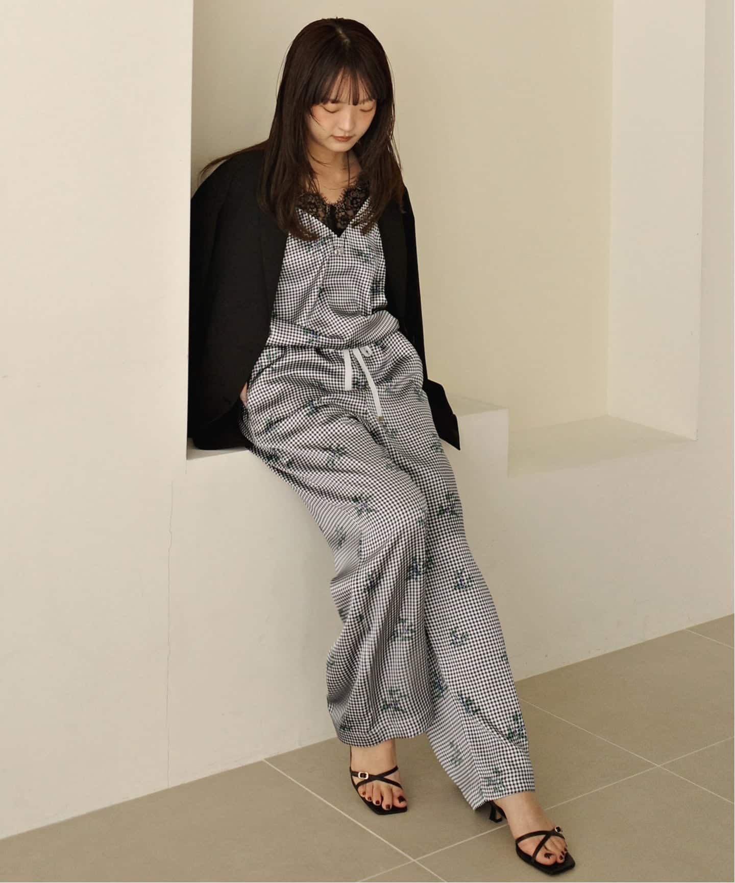 Margaux Dereume × SLOBE lingerie キャミブラウス（キャミソール
