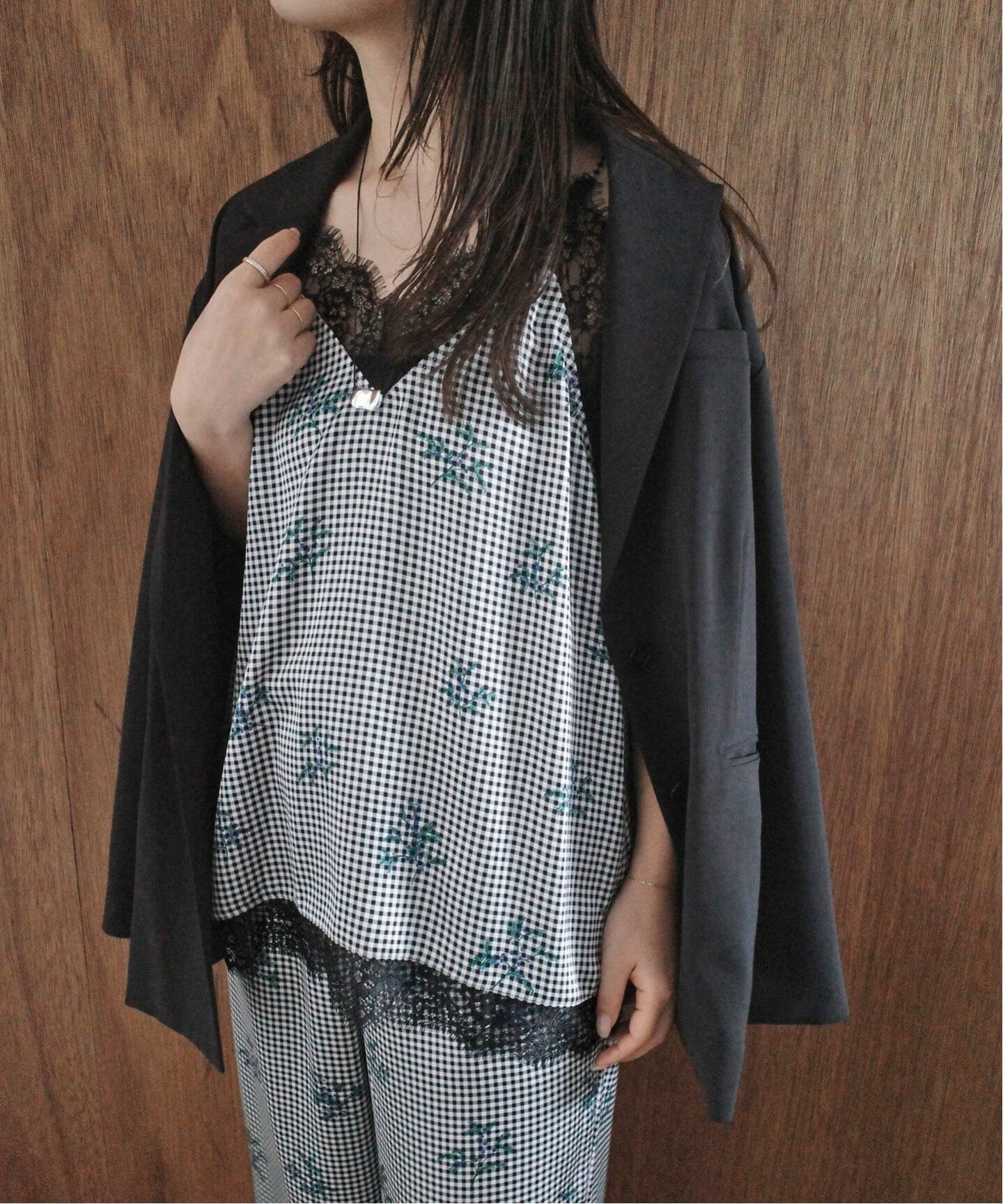 Margaux Dereume × SLOBE lingerie キャミブラウス（キャミソール