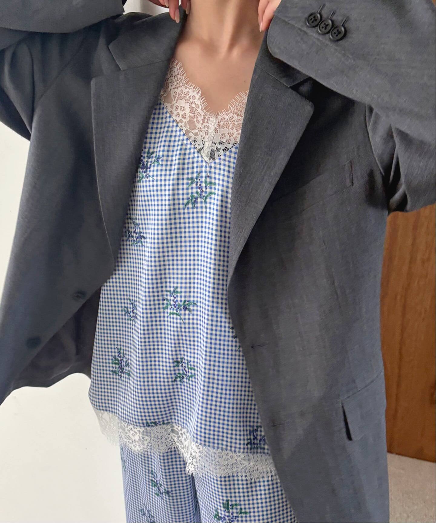 Margaux Dereume × SLOBE lingerie キャミブラウス（キャミソール