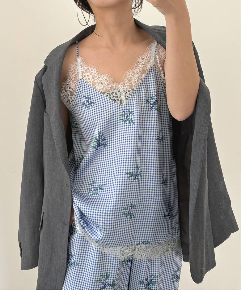 Margaux Dereume × SLOBE lingerie キャミブラウス（キャミソール 