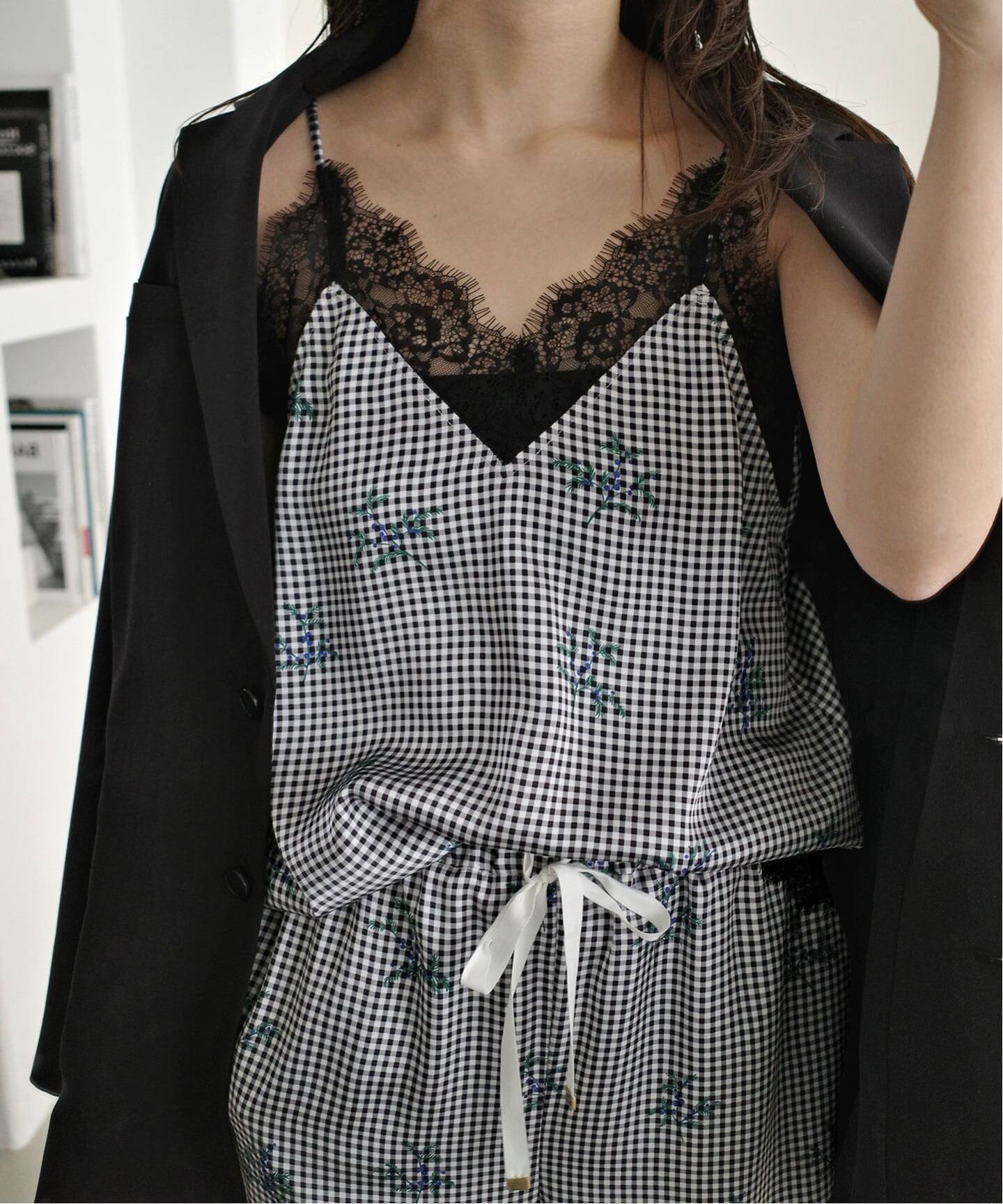 Margaux Dereume × SLOBE lingerie キャミブラウス（キャミソール 