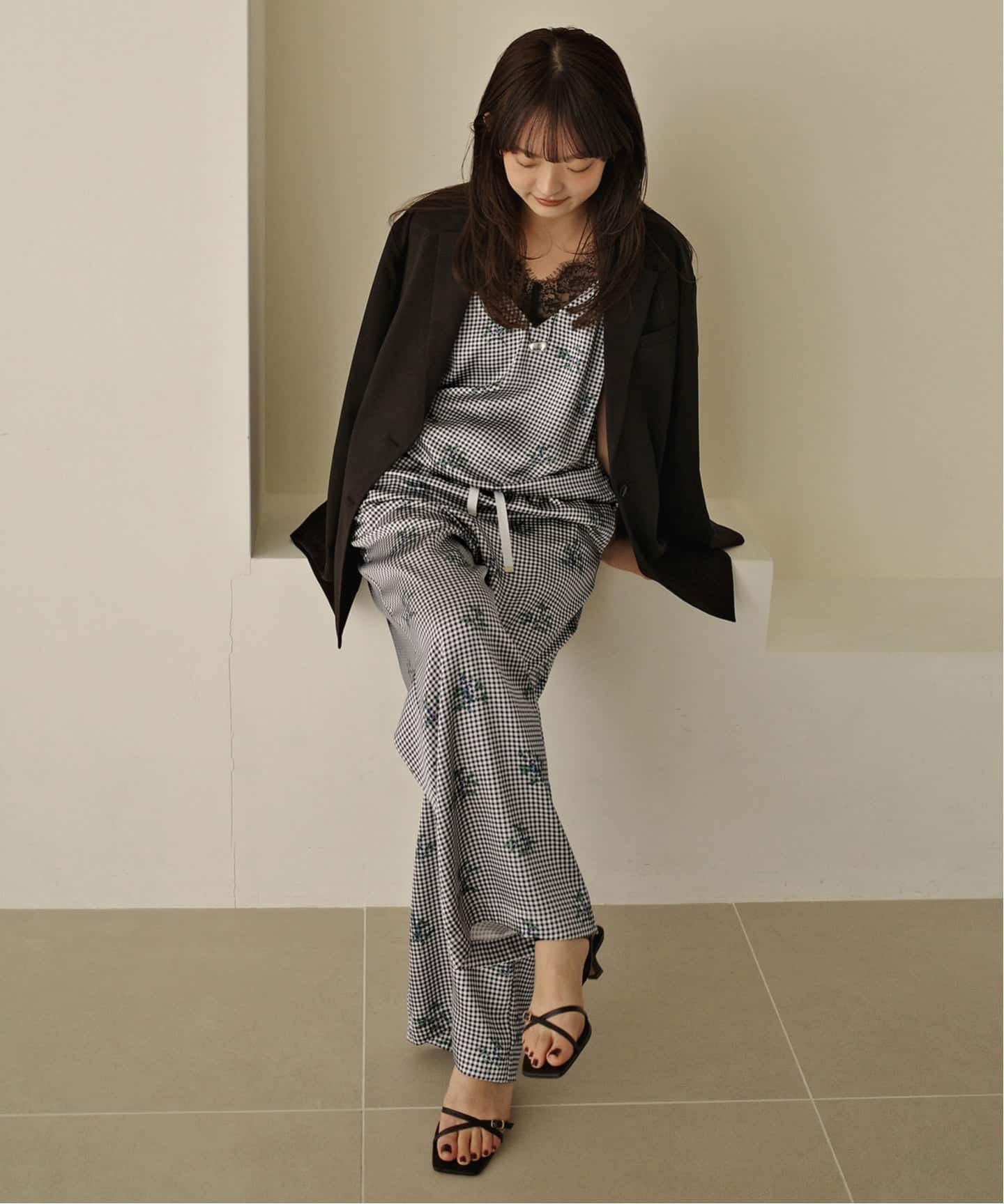 Margaux DereumeSLOBE lingerie キャミブラウス 追加予約》Margaux Dereume × SLOBE lingerie キャミブラウス