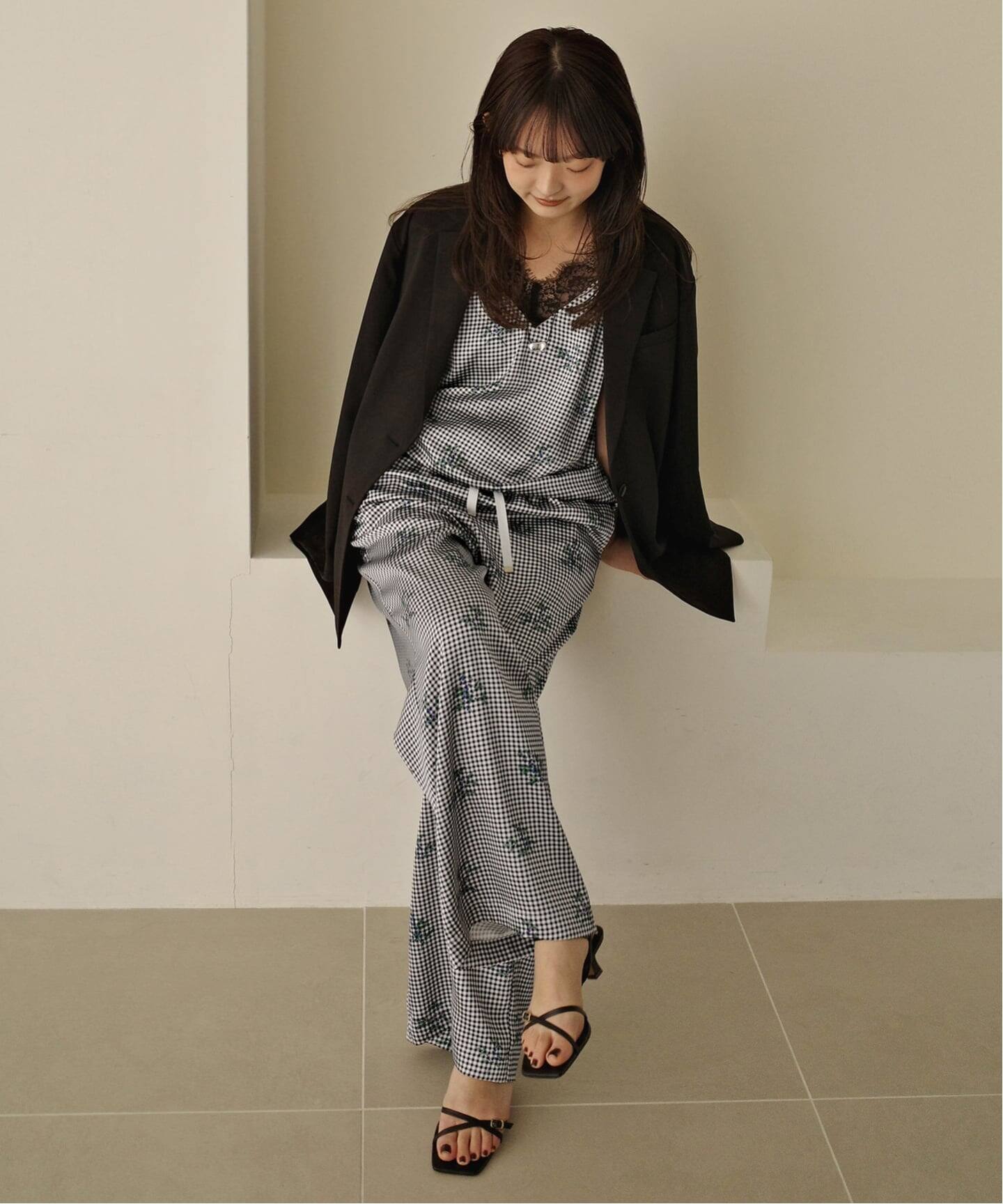 追加》Margaux Dereume × SLOBE lingerie キャミブラウス 