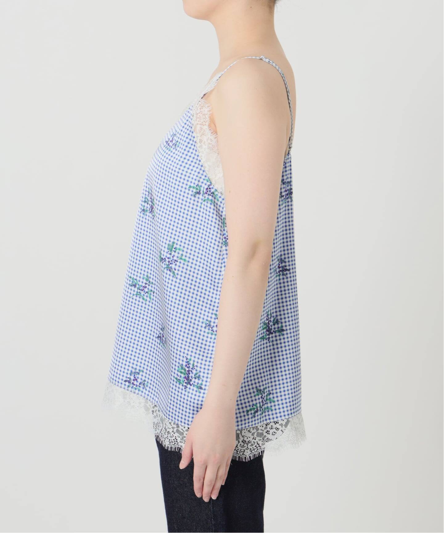 追加》Margaux Dereume × SLOBE lingerie キャミブラウス