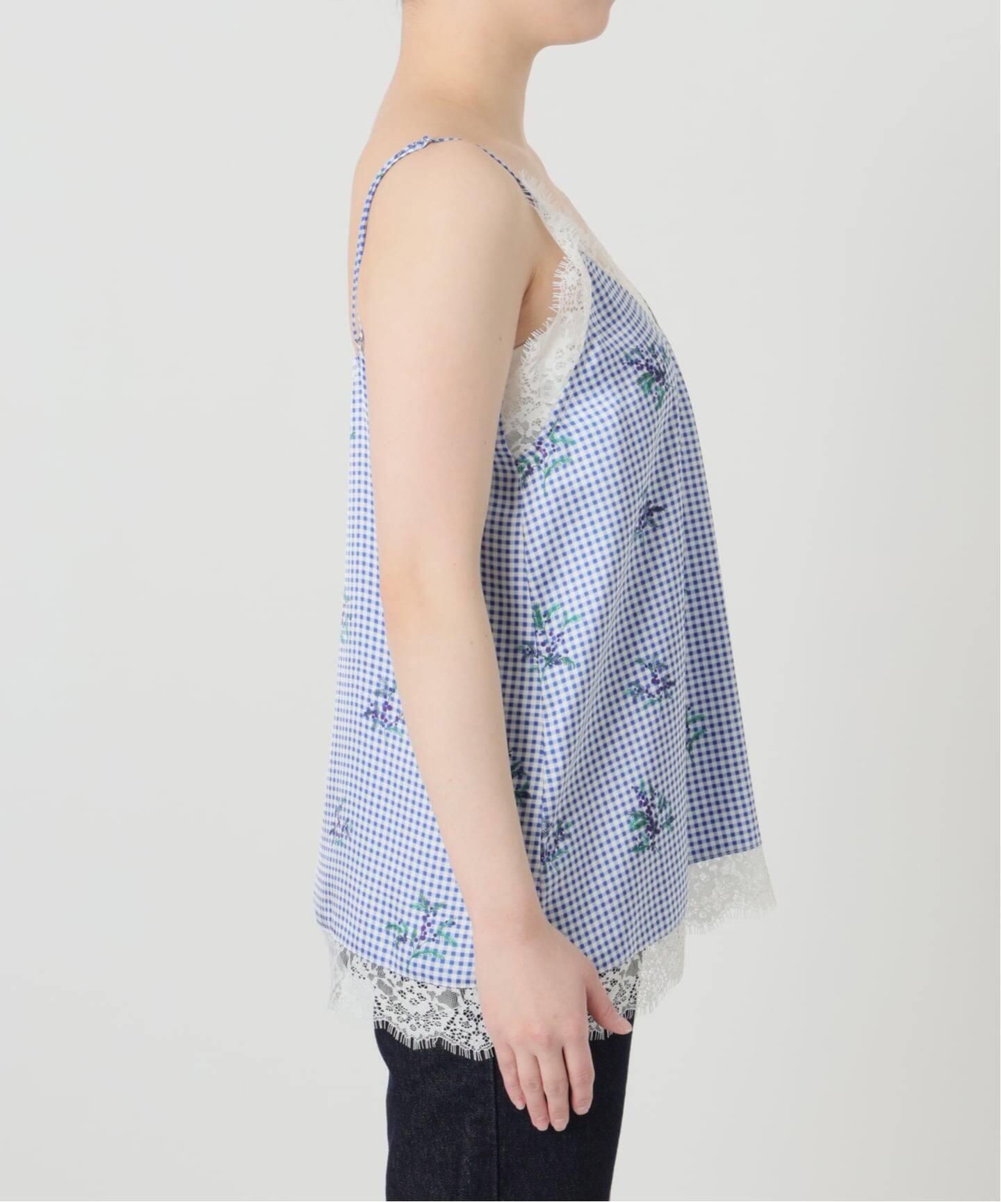 追加》Margaux Dereume × SLOBE lingerie キャミブラウス 