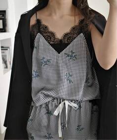 追加》Margaux Dereume × SLOBE lingerie キャミブラウス 