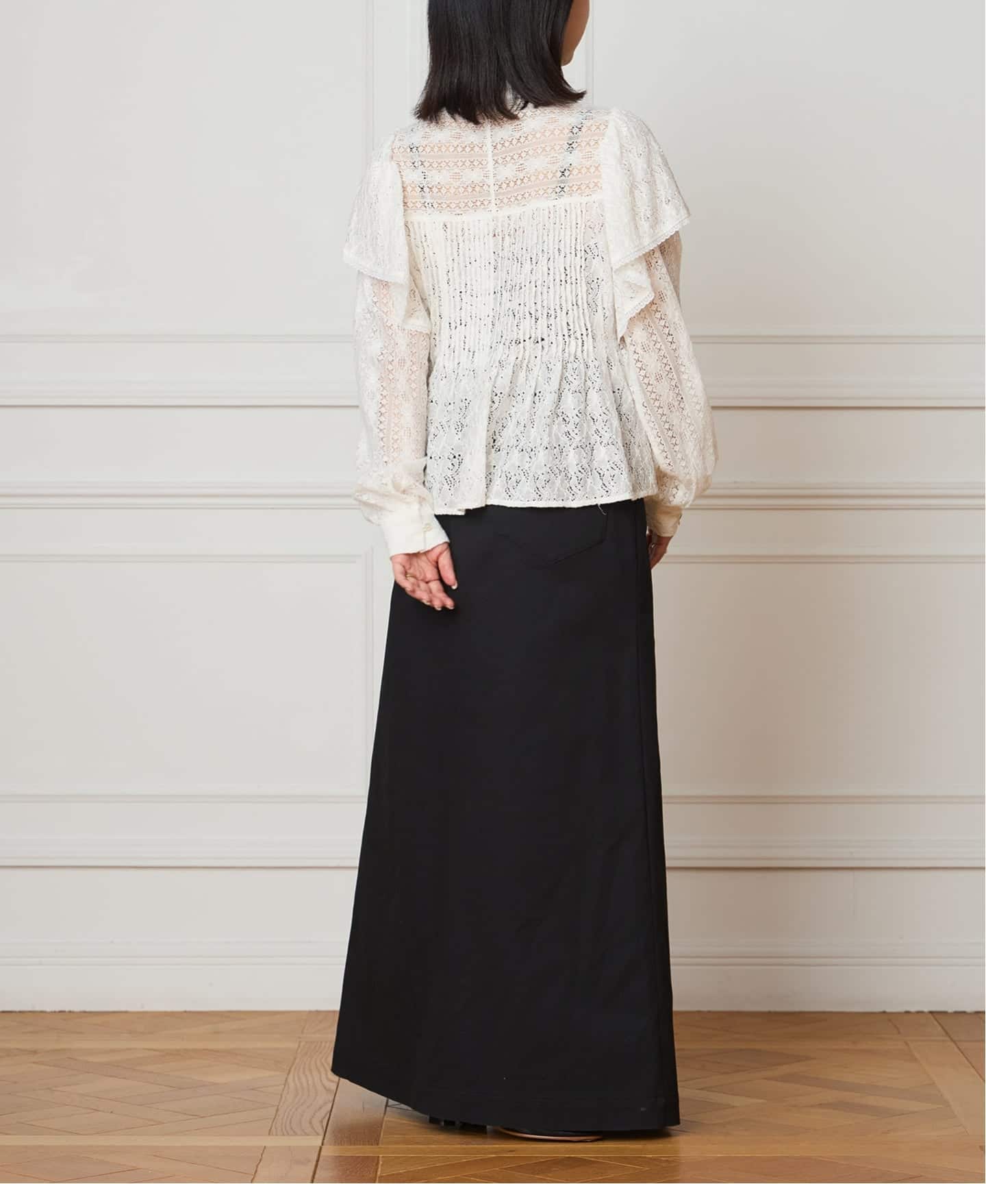 IENA LA BOUCLE レースオンレースブラウス（シャツ／ブラウス）｜IENA