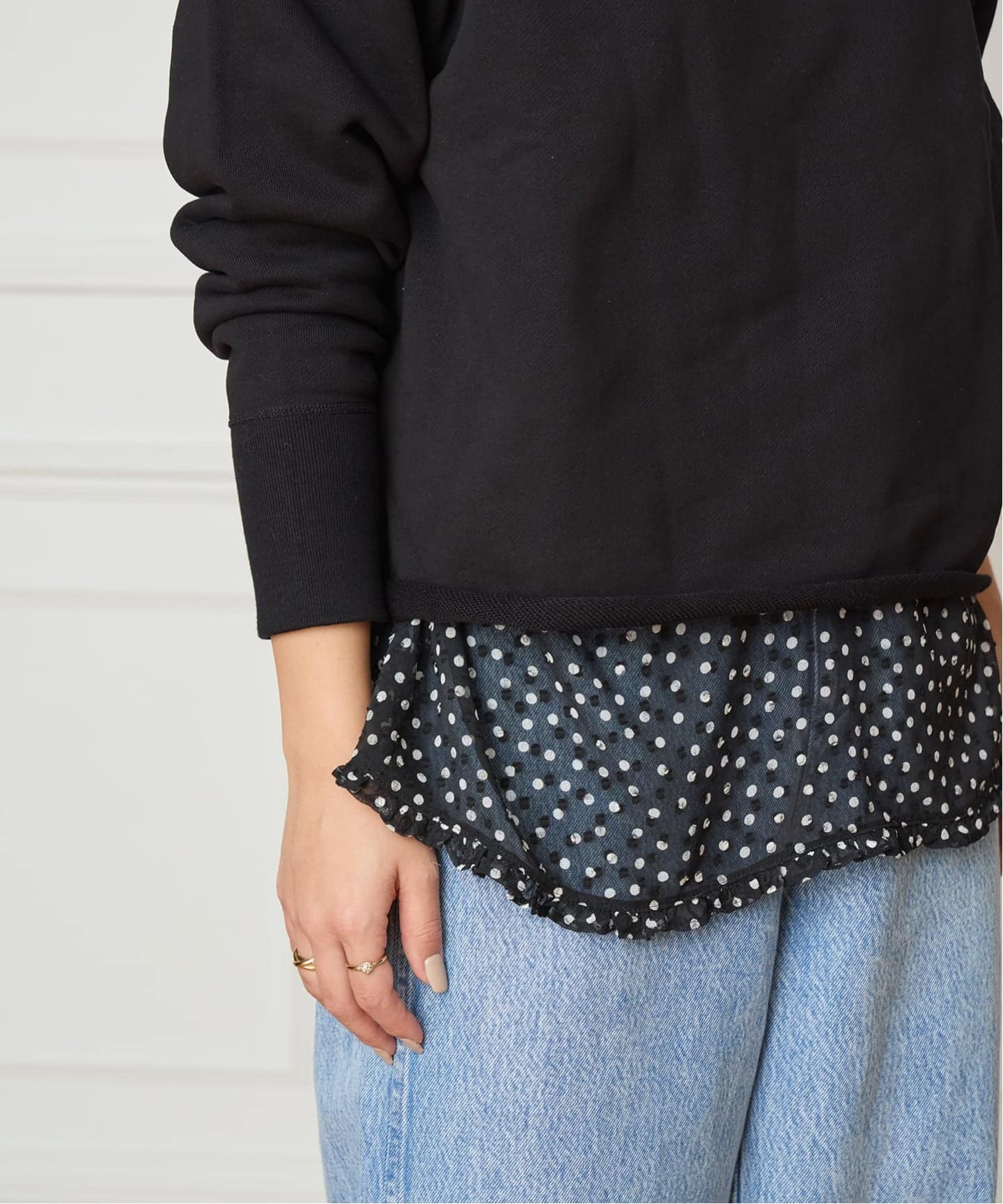 IENA LA BOUCLE シアードットタンクブラウス（シャツ／ブラウス