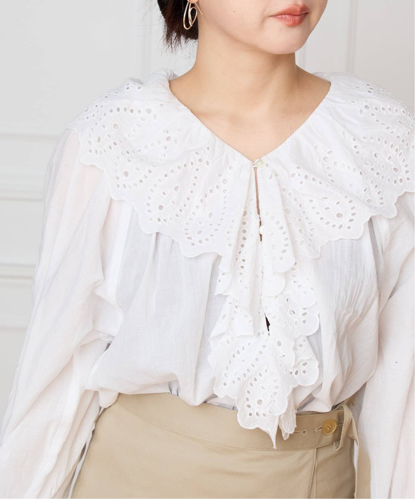 ★IENA LA BOUCLE★イエナ　ギャザーブラウス IENA LA BOUCLE - ☆IENA LA BOUCLE☆イエナ ギャザーブラウスの通販