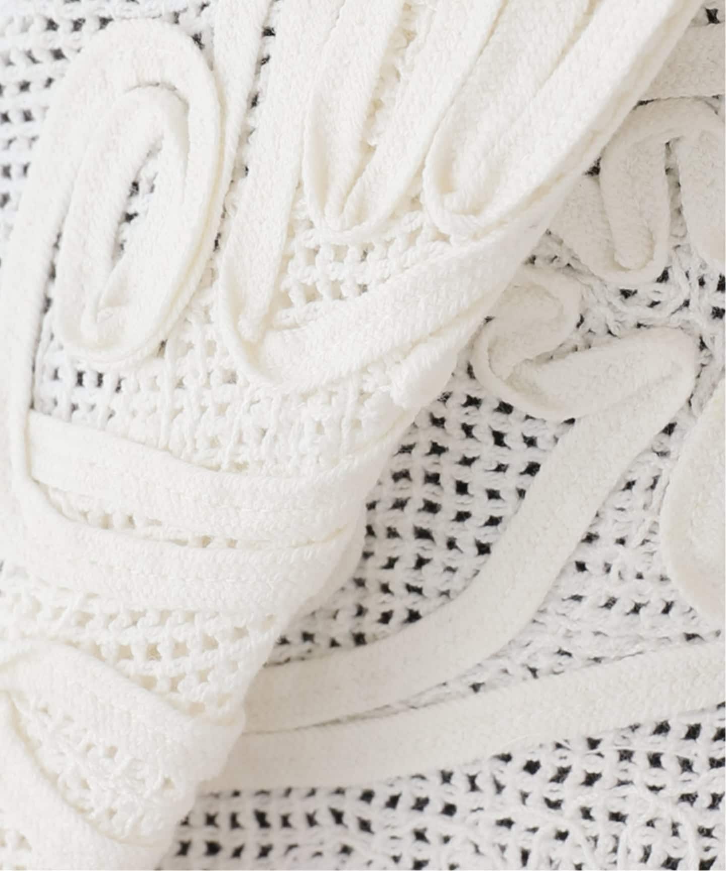IENA LA BOUCLE メッシュテープ刺繍キャミベスト（ベスト）｜IENA