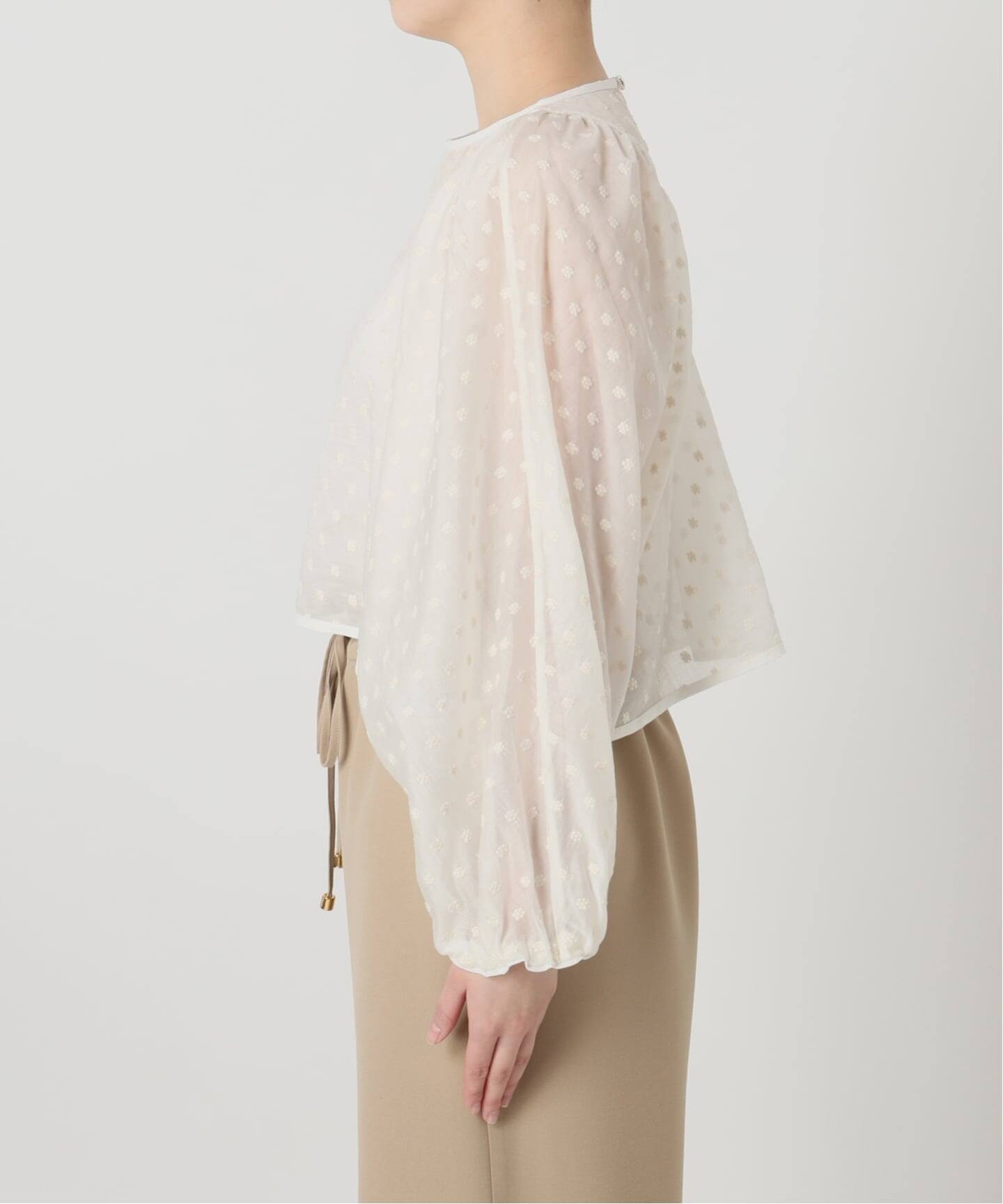 IENA LA BOUCLE Flower ドットブラウス（シャツ／ブラウス）｜IENA