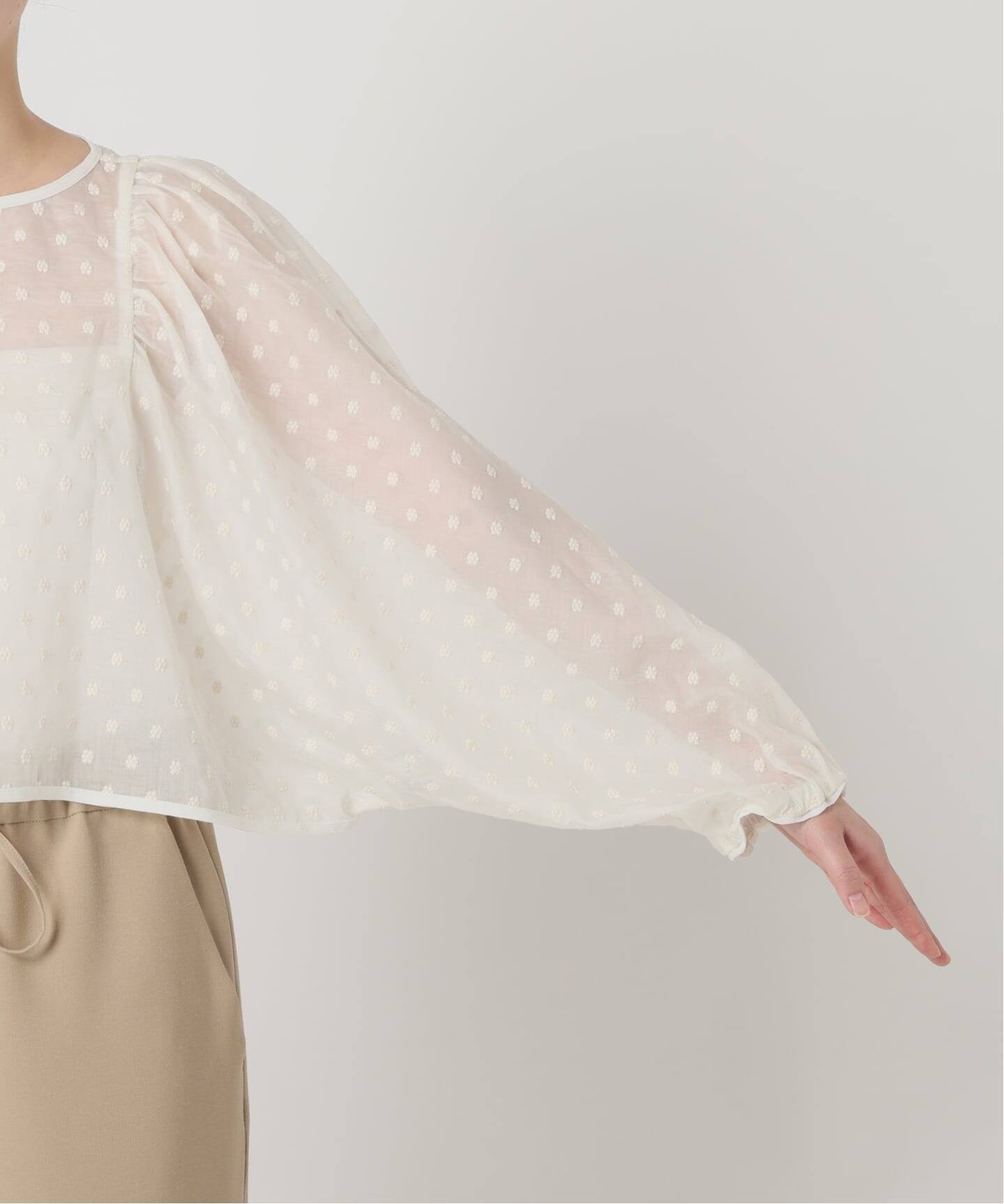 IENA LA BOUCLE Flower ドットブラウス（シャツ／ブラウス）｜IENA