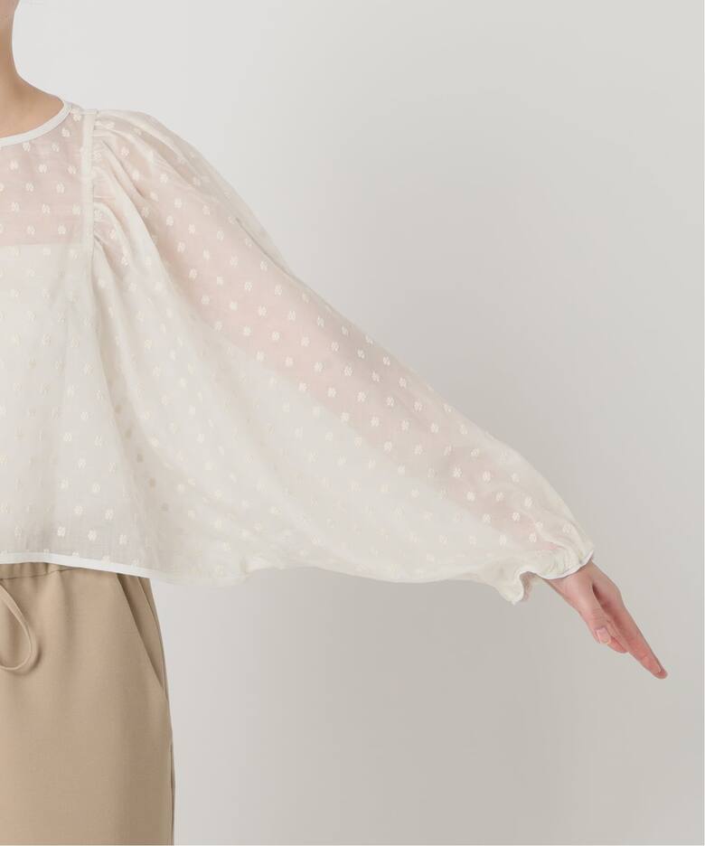 IENA LA BOUCLE Flower ドットブラウス（シャツ／ブラウス）｜IENA 
