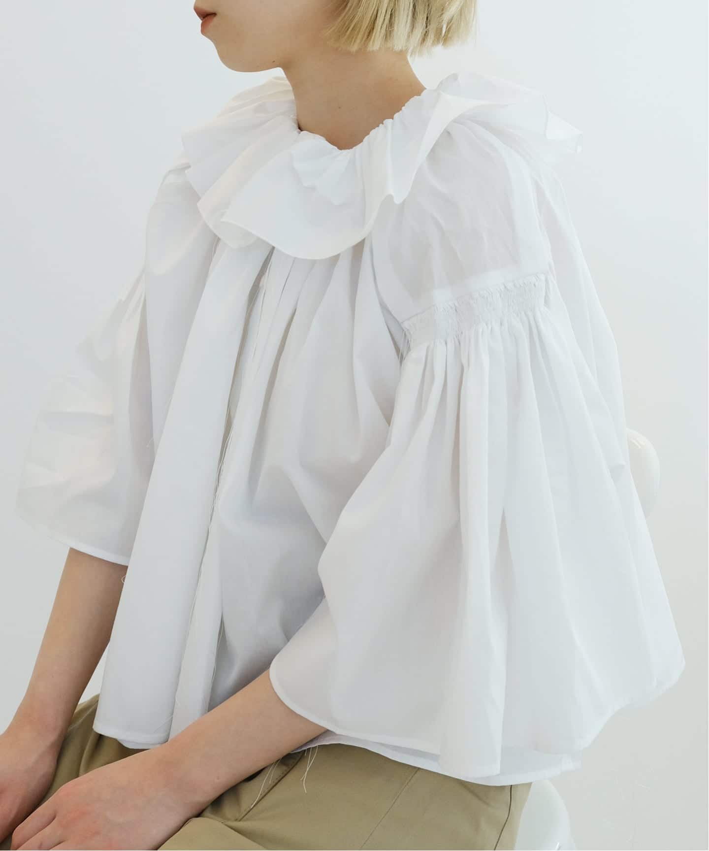barbara palaブラウス BARBARA PALA バルバラ パラ adelasia mini シャツ（シャツ／ブラウス