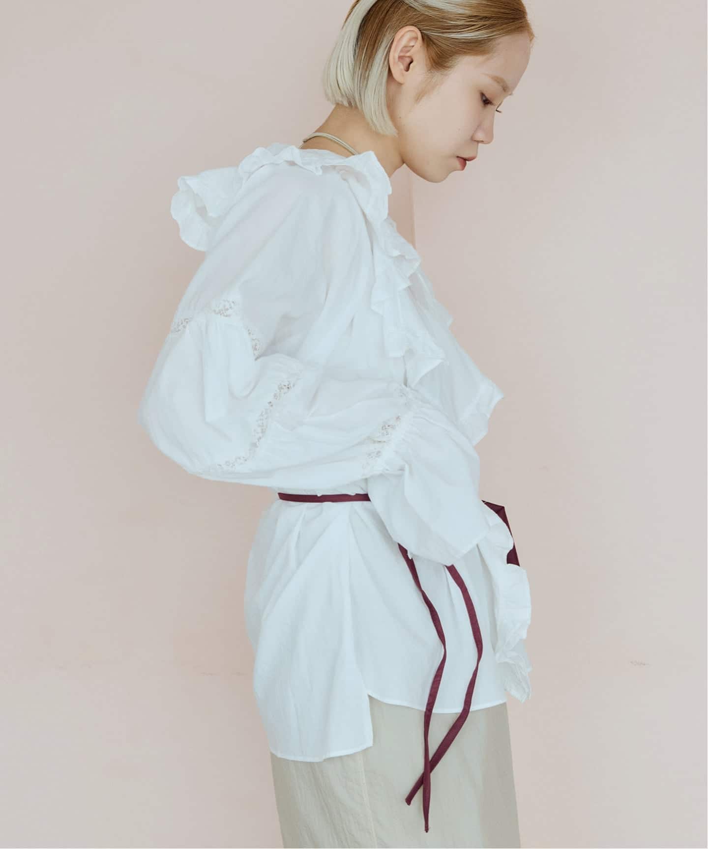 VIOLETTE ROOM バイオレットルーム EMBROIDERY TOPS VR263113（シャツ