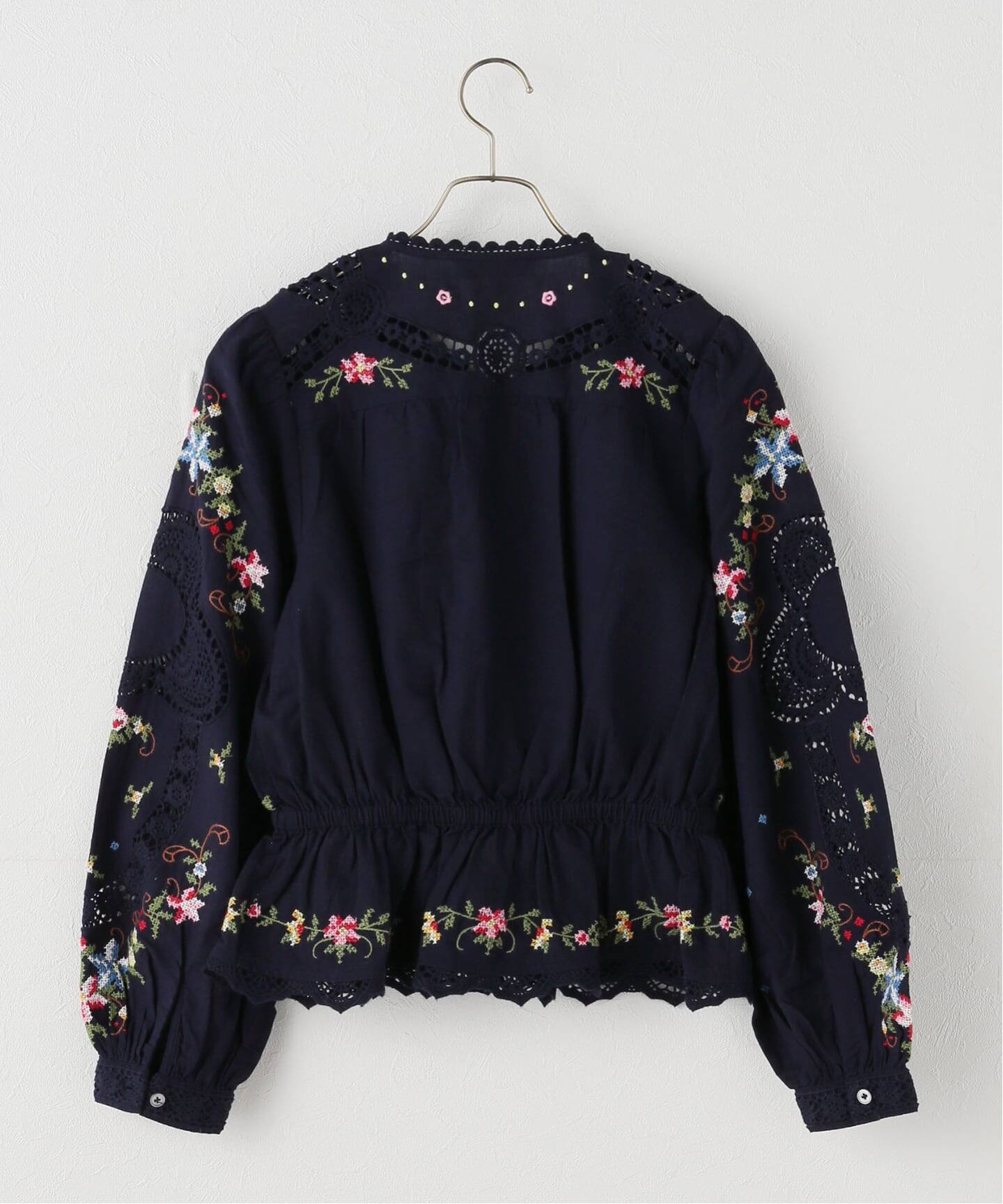 SEA NEW YORK/シー ニューヨーク EMBROIDERY TOP RS26-133（シャツ