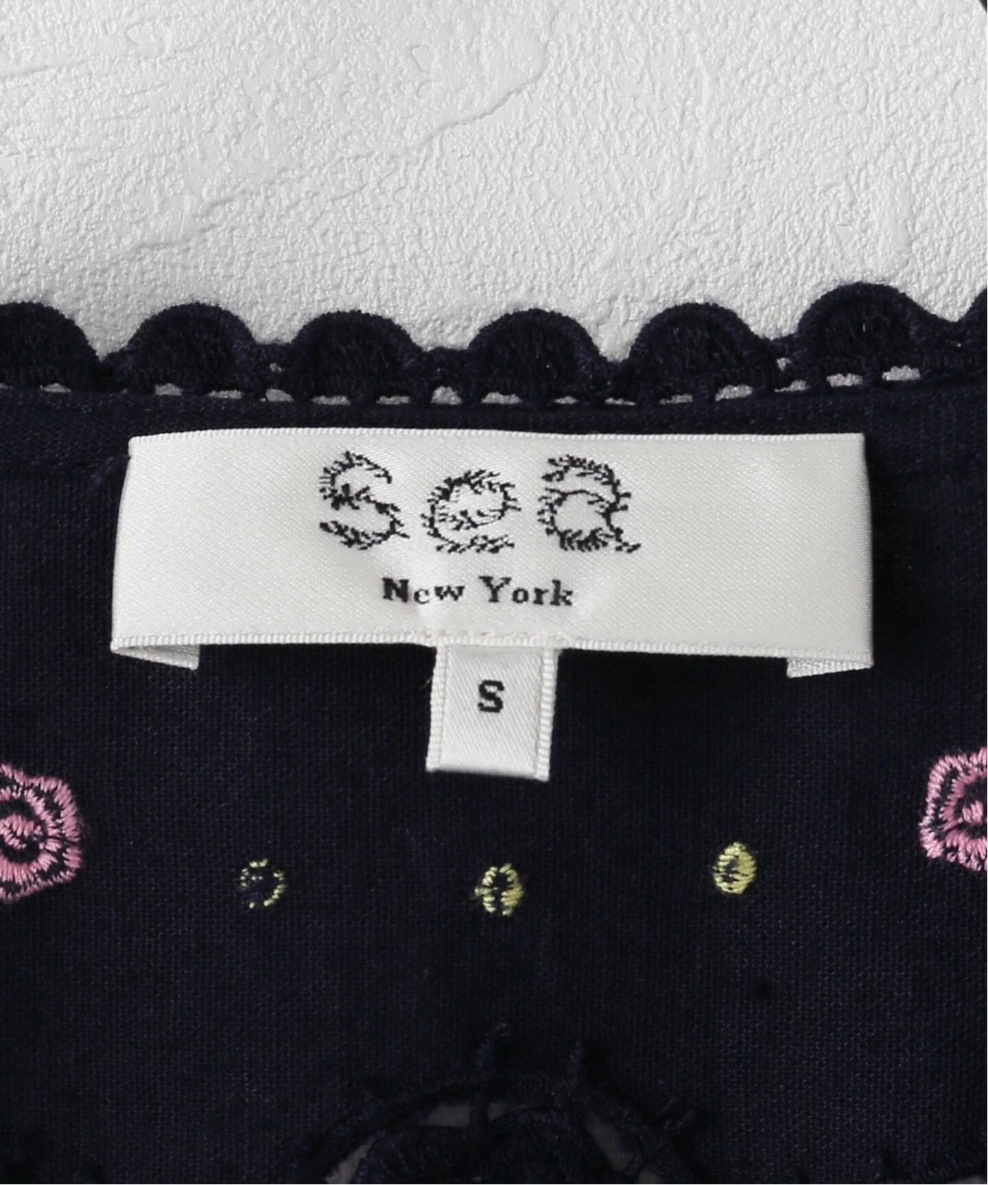 SEA NEW YORK/シー ニューヨーク EMBROIDERY TOP RS26-133（シャツ