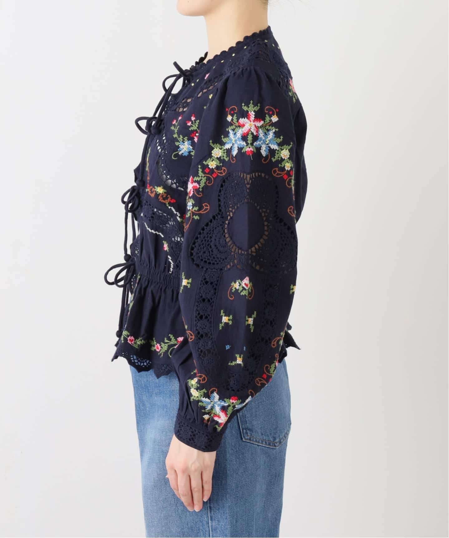 SEA NEW YORK/シー ニューヨーク EMBROIDERY TOP RS26-133（シャツ
