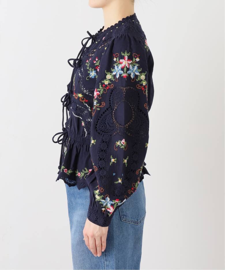 SEA NEW YORK/シー ニューヨーク EMBROIDERY TOP RS26-133（シャツ 