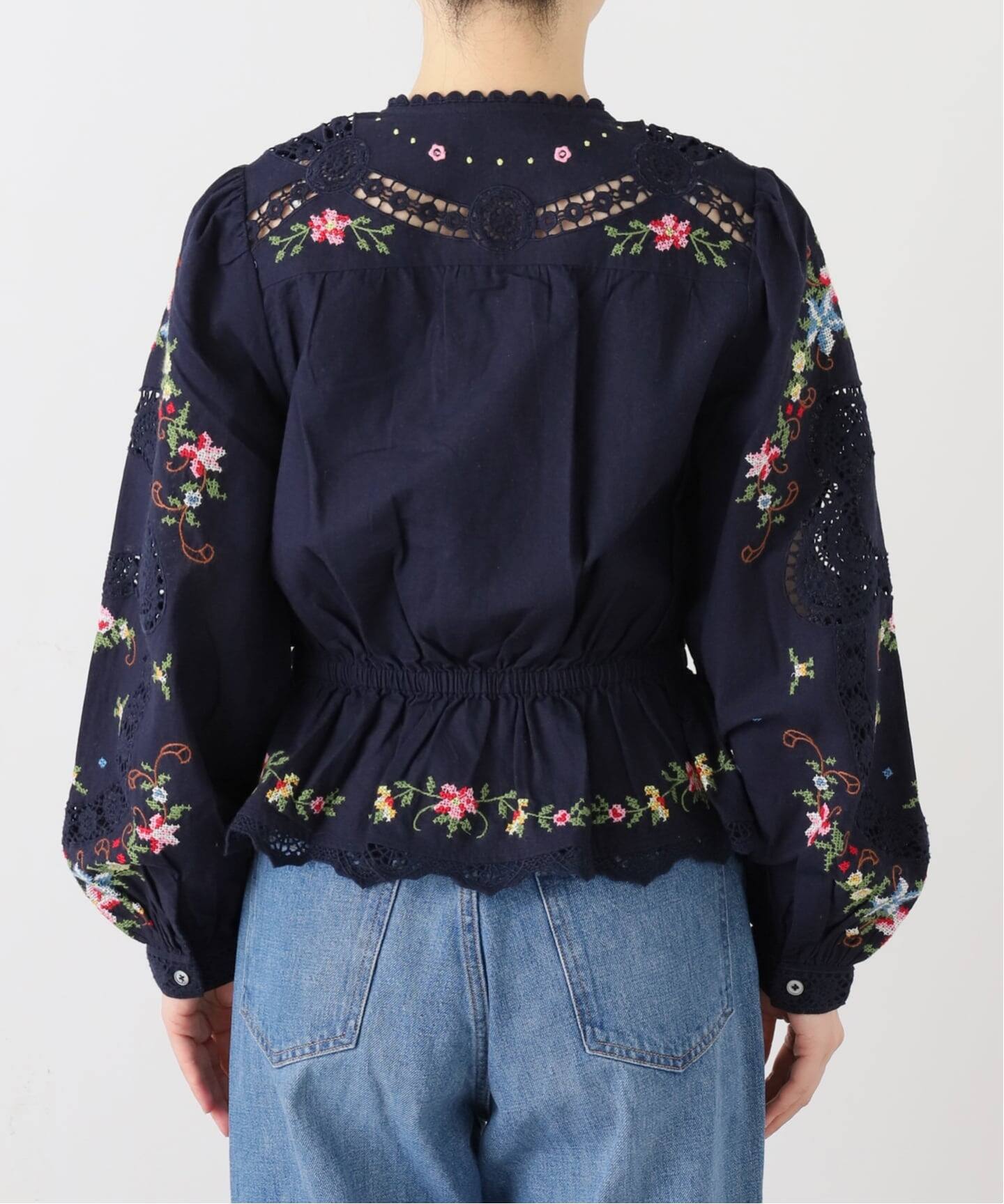 SEA NEW YORK/シー ニューヨーク EMBROIDERY TOP RS26-133（シャツ