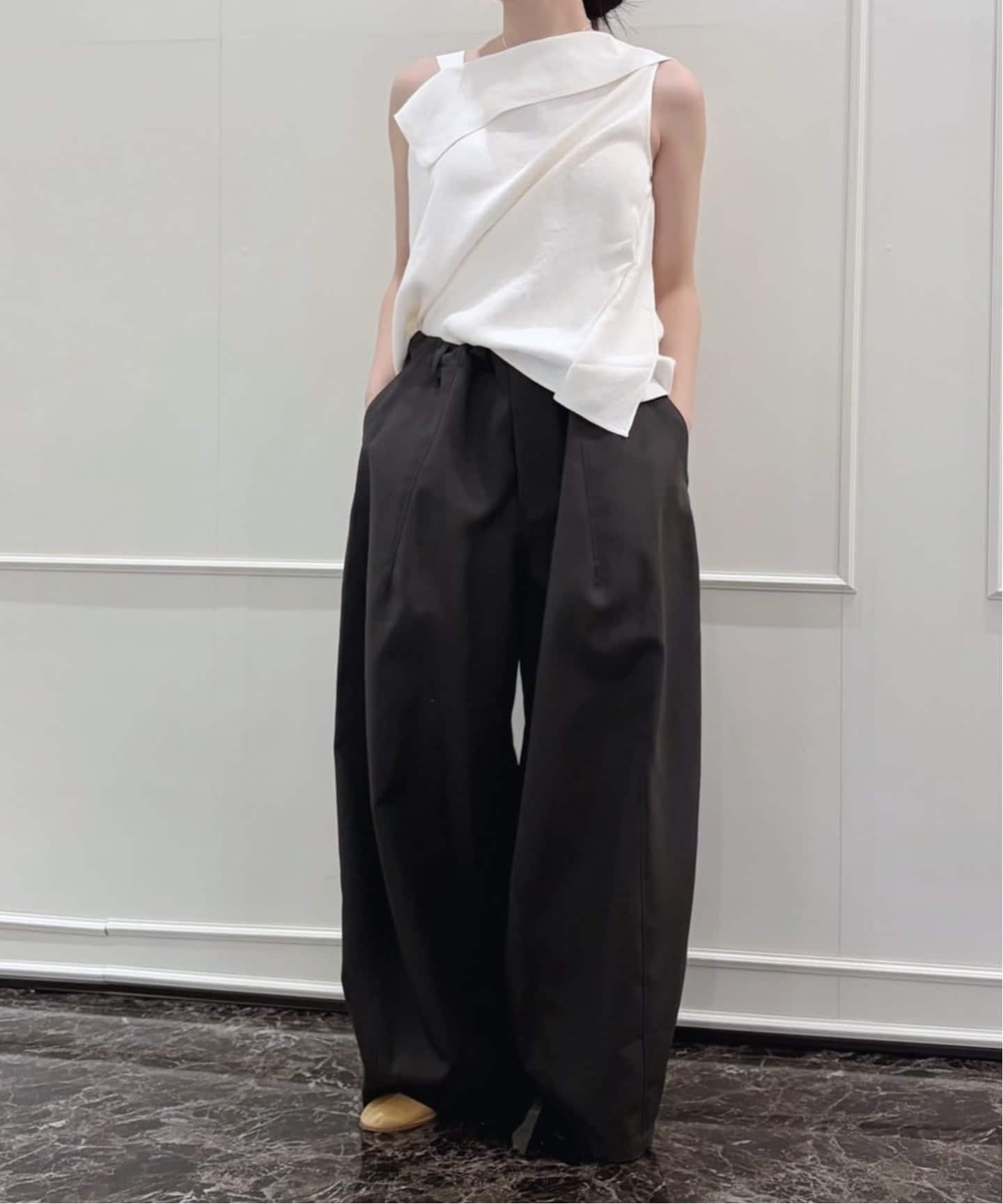 CHRISTIAN WIJNANTS/クリスチャンワイナンツ CW TURINI MILK TOPS 8618