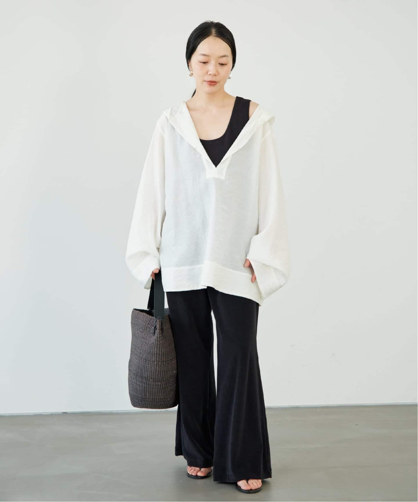 Sheer Hoodie ブラウス（シャツ／ブラウス）｜Plage（プラージュ）の