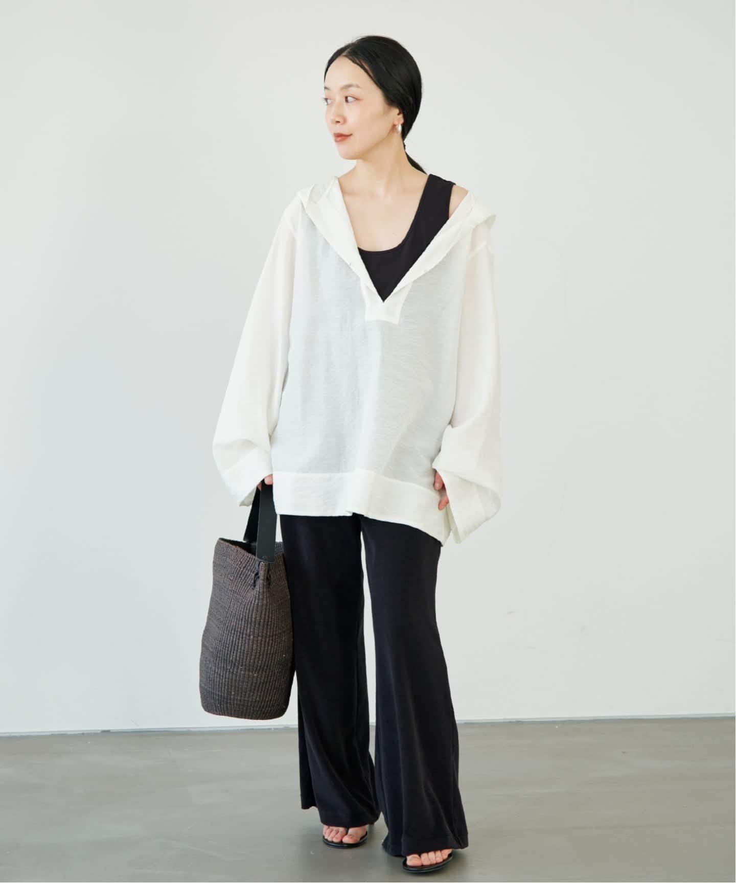 Sheer Hoodie ブラウス（シャツ／ブラウス）｜Plage（プラージュ）の