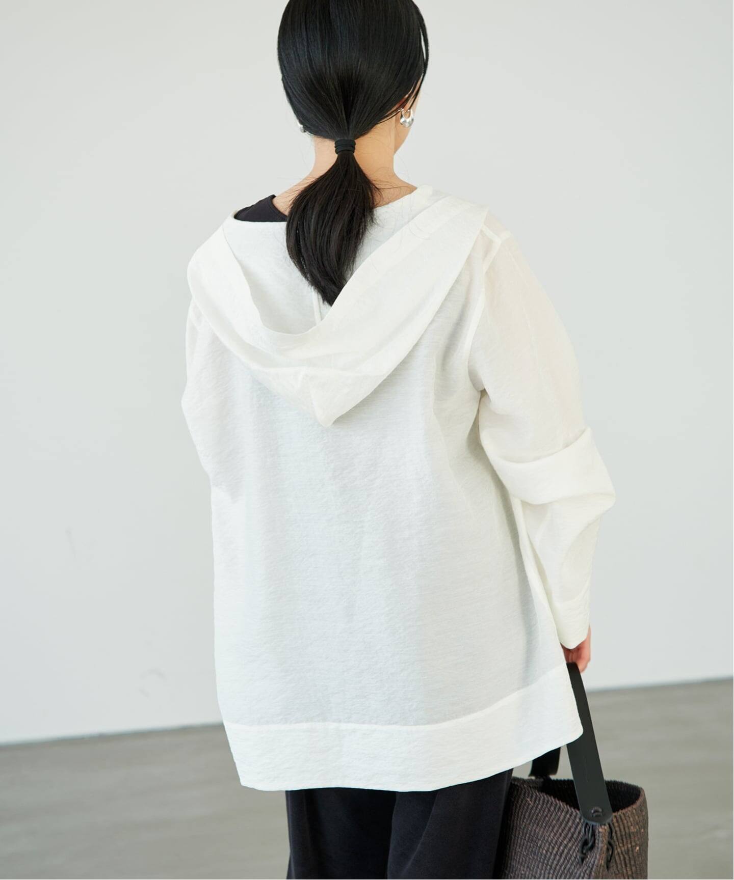 Sheer Hoodie ブラウス（シャツ／ブラウス）｜Plage（プラージュ）の