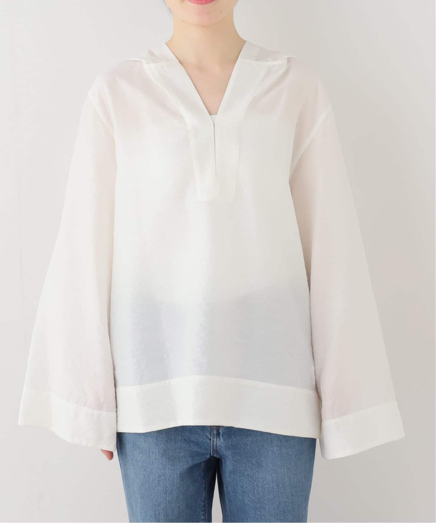 Sheer Hoodie ブラウス（シャツ／ブラウス）｜Plage（プラージュ）の