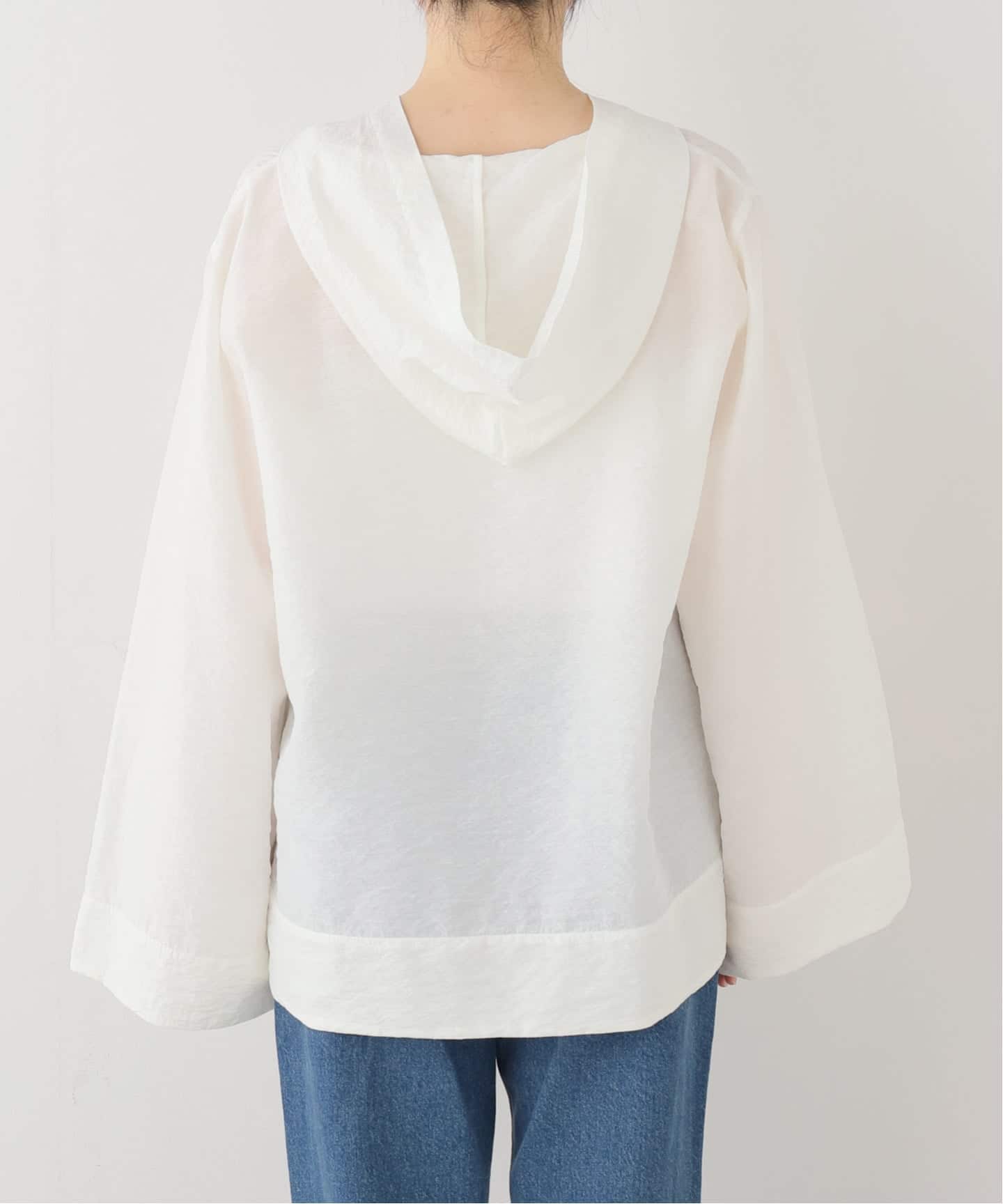 Sheer Hoodie ブラウス（シャツ／ブラウス）｜Plage（プラージュ）の